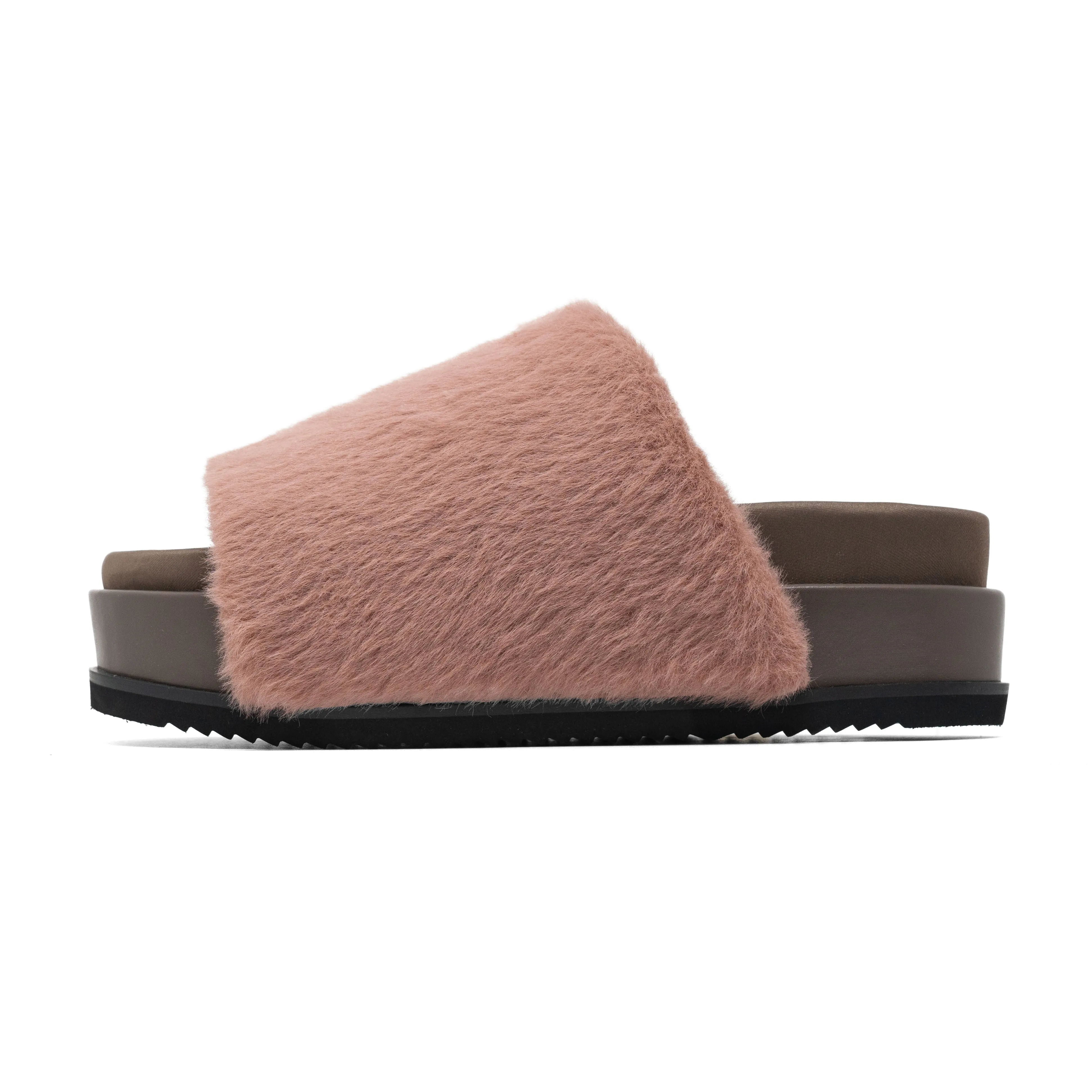 ROAM LONG LUXE STACK PLATFORM MAUVE FAUX FUR sold by ROAM product image thumbnail 5