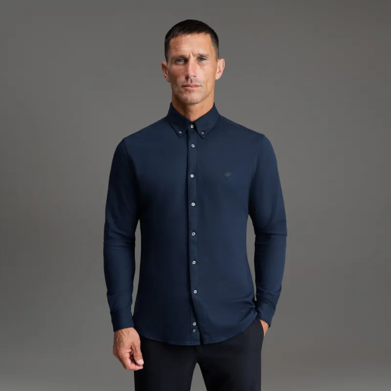 Stretch Oxford Mercer Shirt sold by Sene