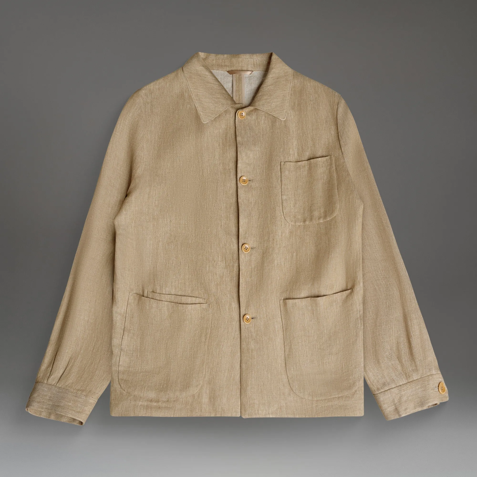 Linen Shirt Jacket sold by Sene