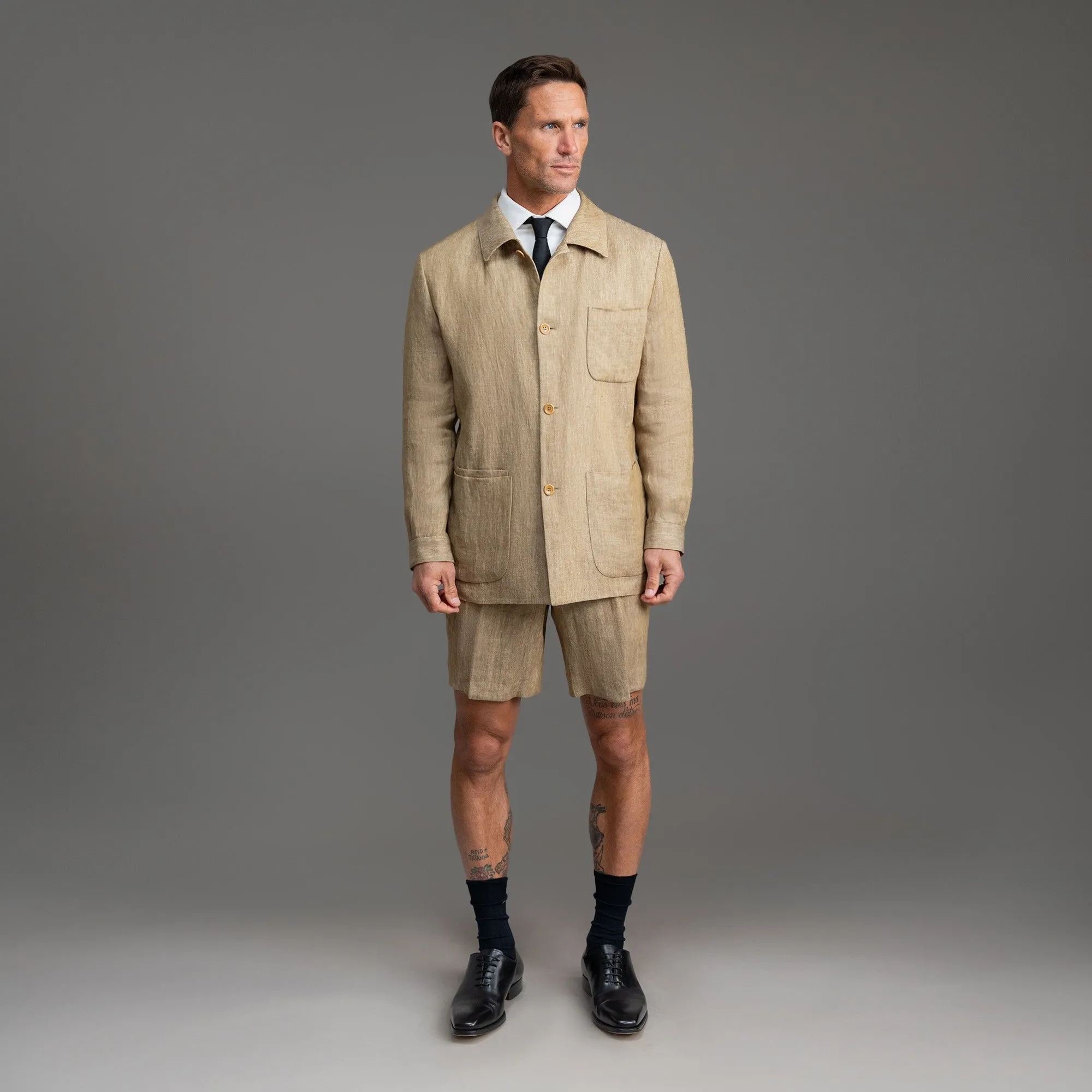 Linen Shirt Jacket sold by Sene product image thumbnail 4