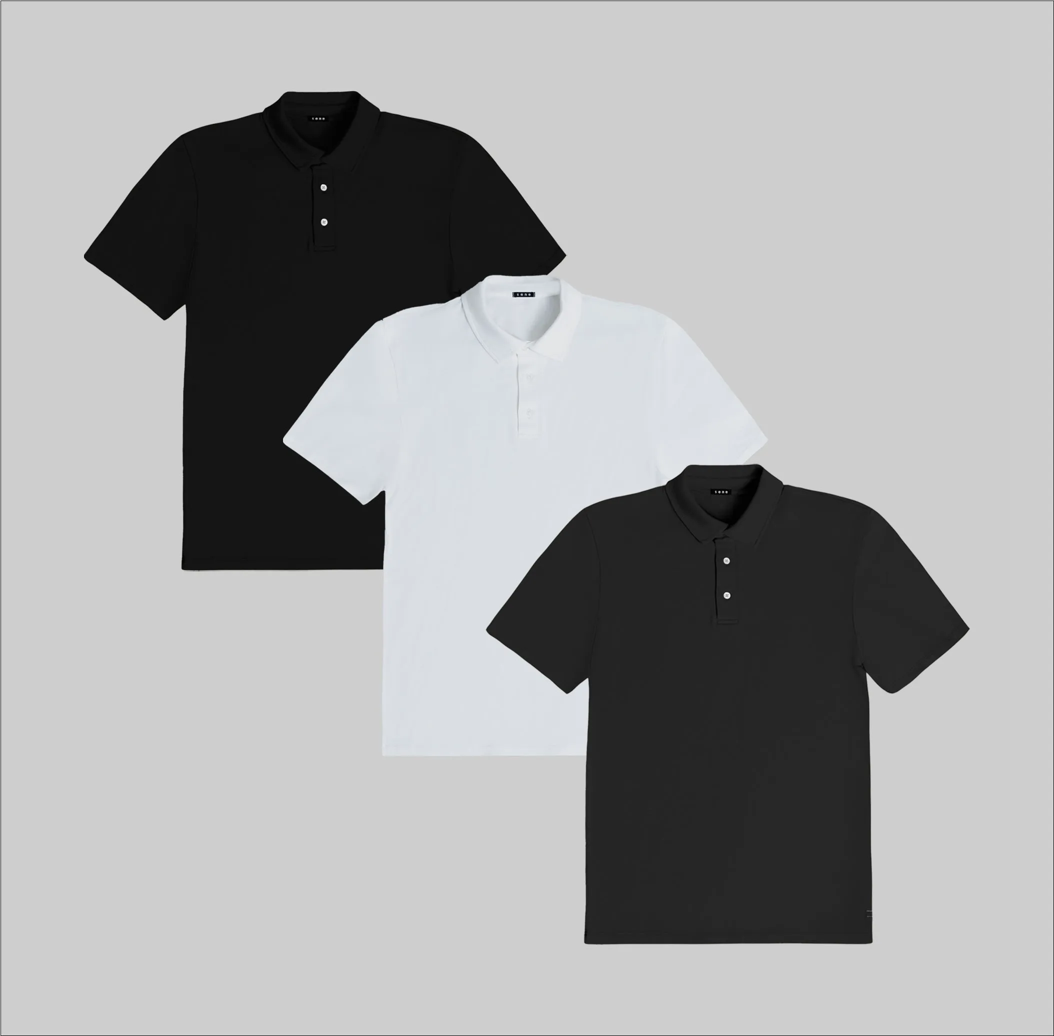 The Minimalist Polo 3-Pack sold by Sene