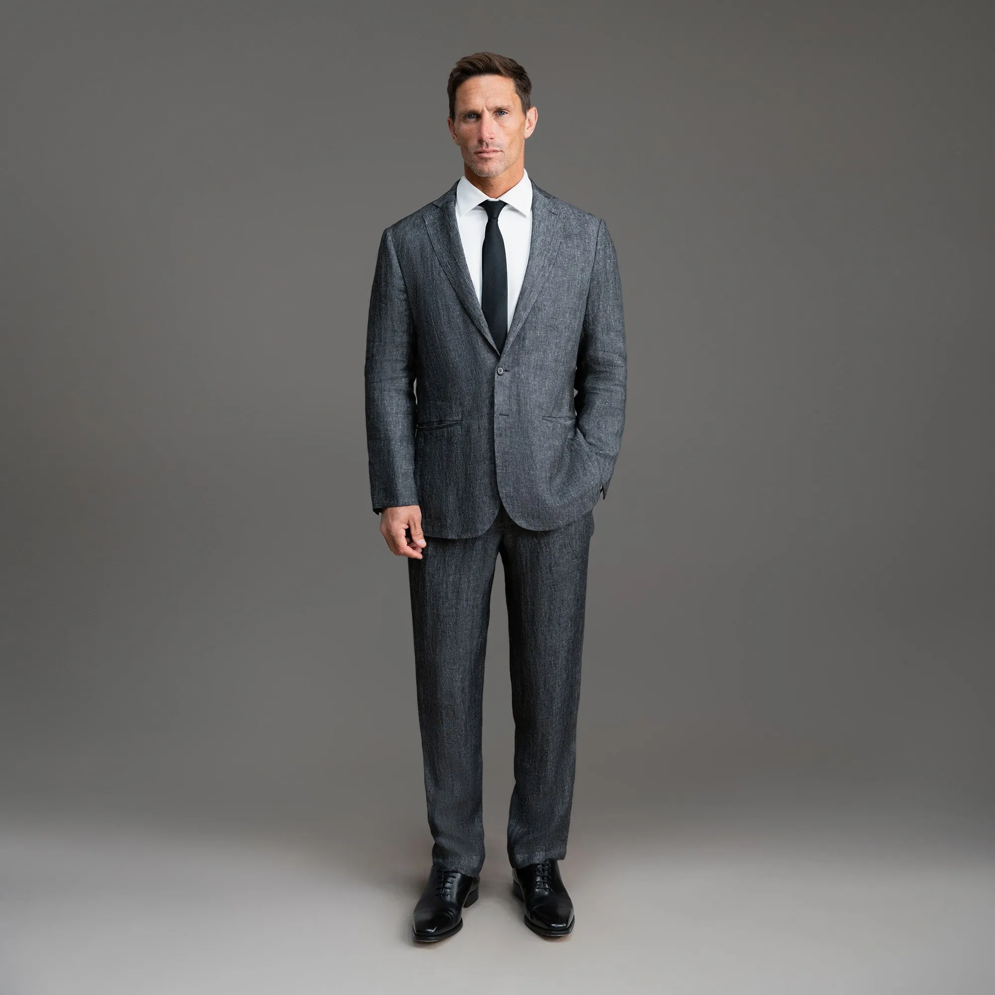 Soho Linen Blazer sold by Sene product image thumbnail 5