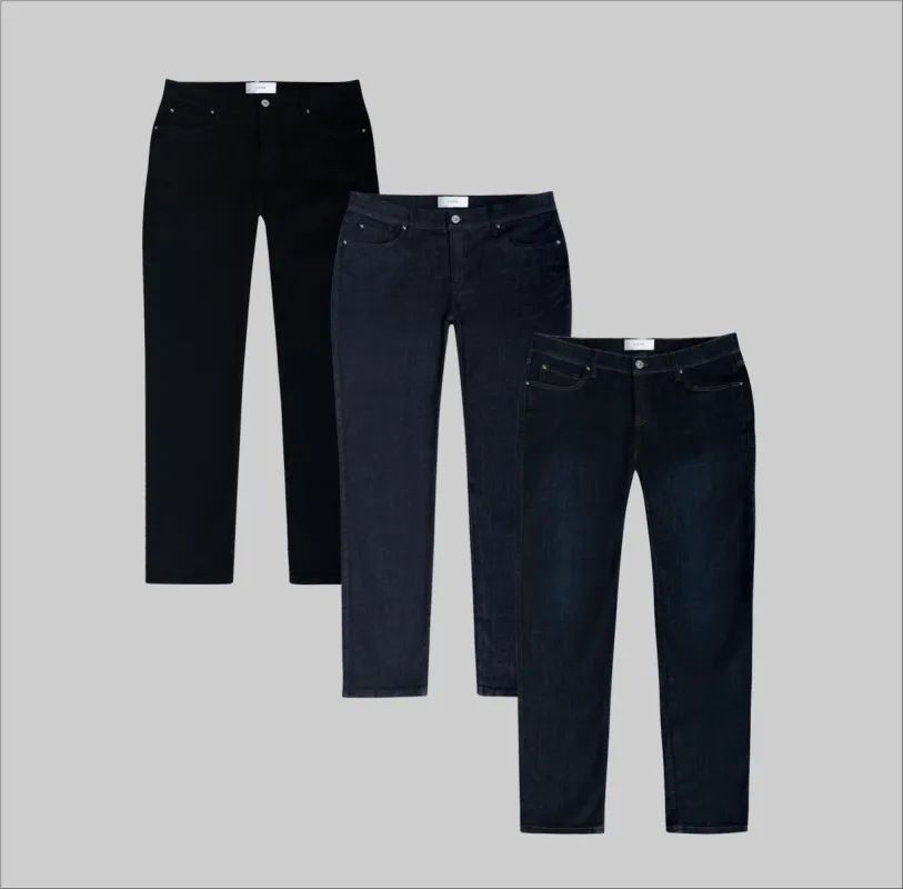 The Onyx Air Jeans 3-Pack sold by Sene