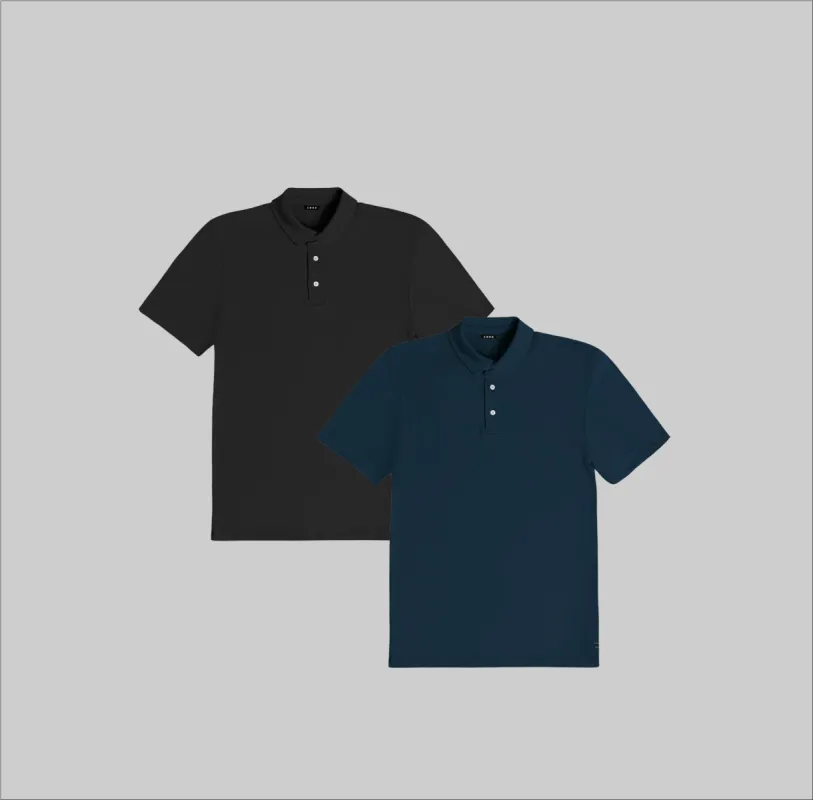 The Earth Cloud Polo 2-Pack sold by Sene