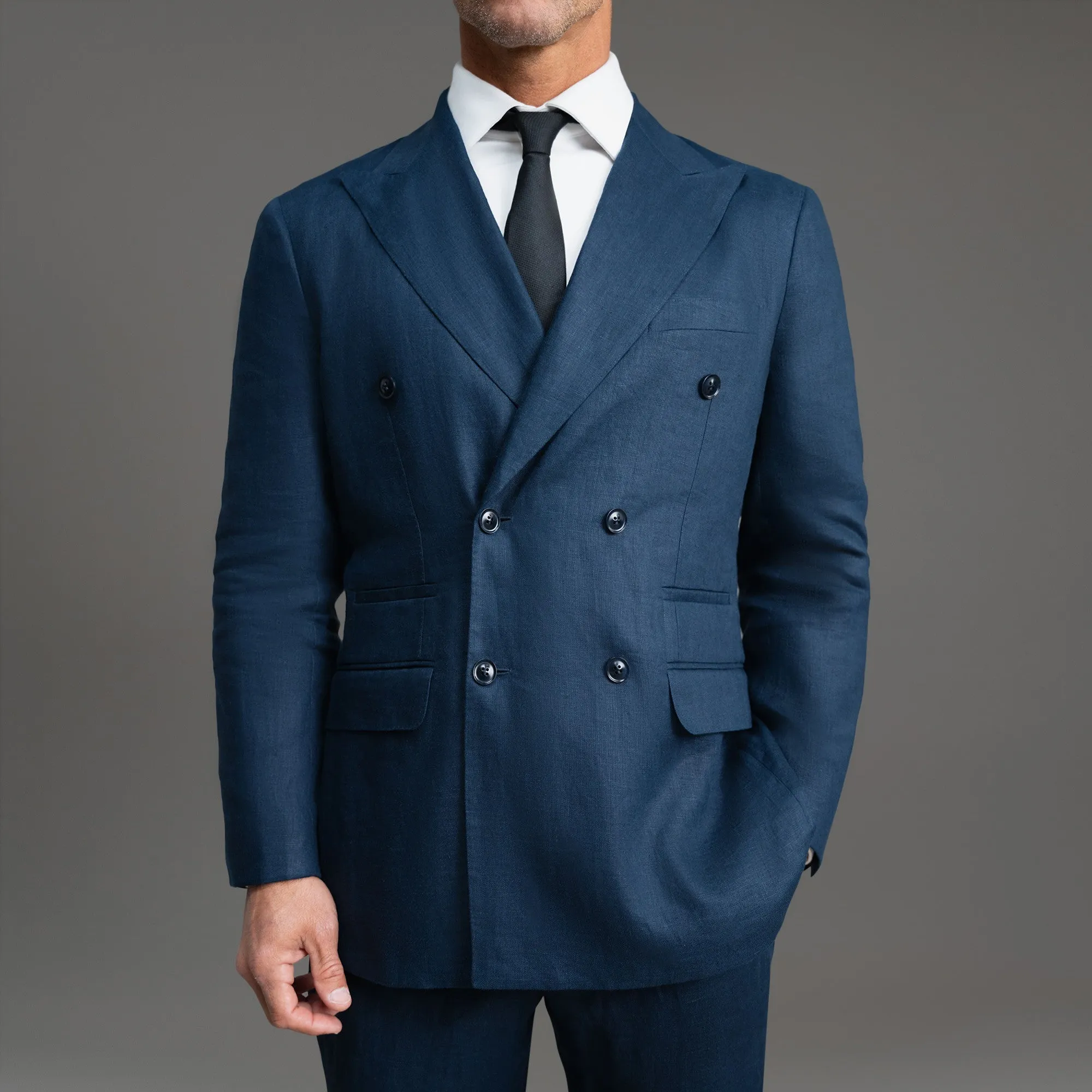 DB Linen Blazer sold by Sene product image thumbnail 2