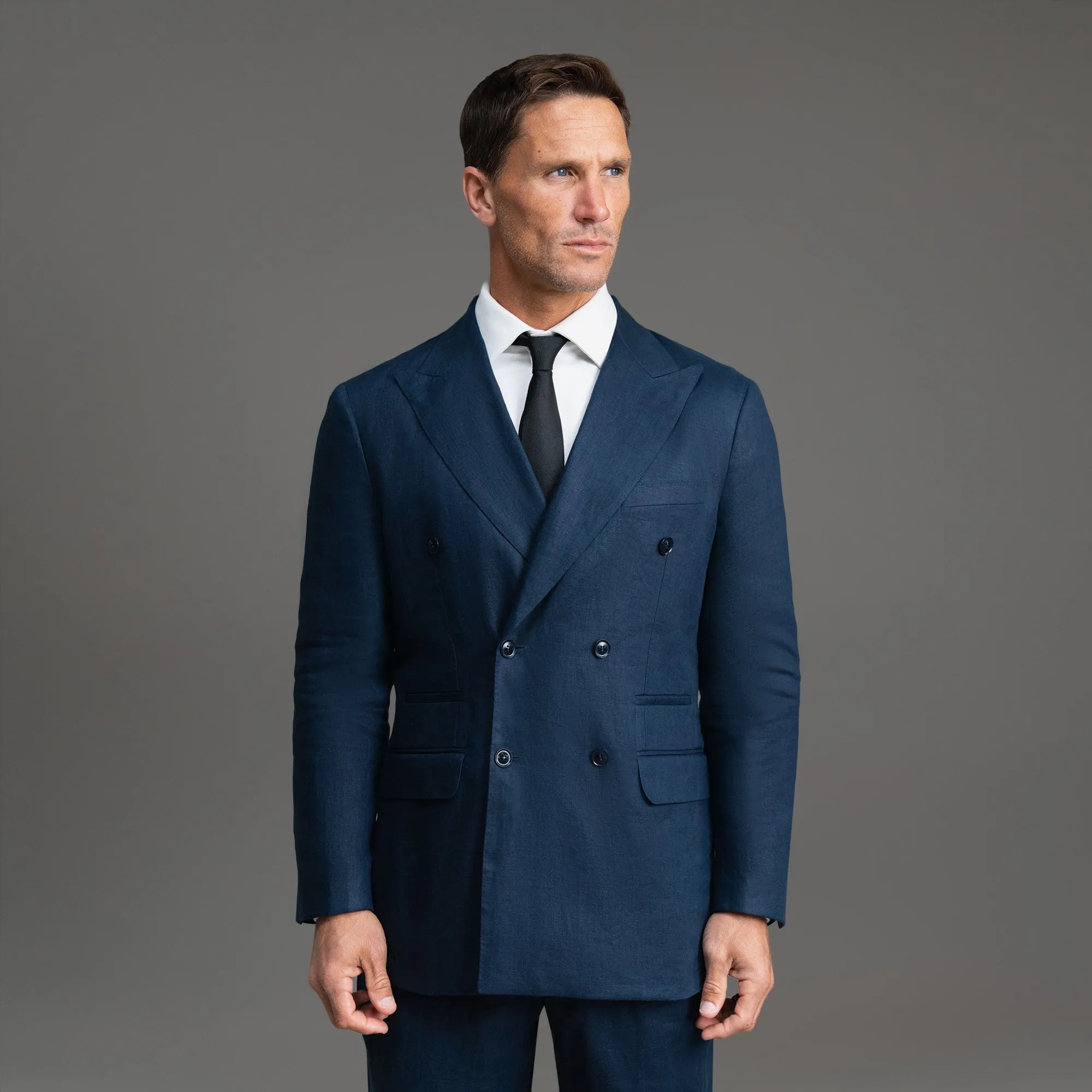 DB Linen Blazer sold by Sene