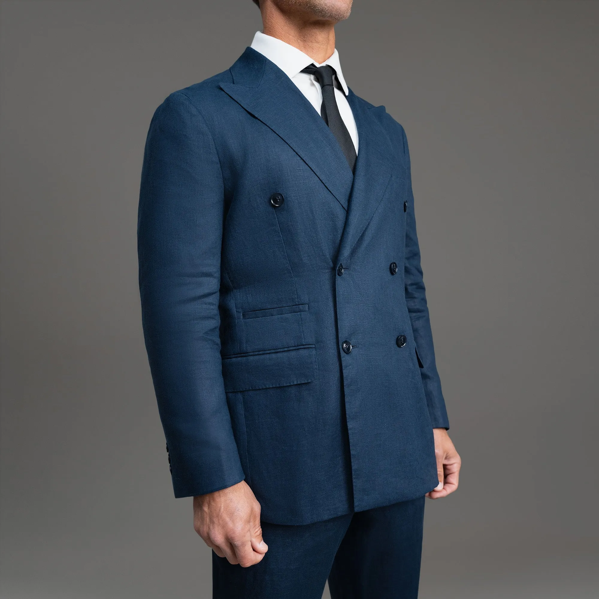 DB Linen Blazer sold by Sene product image thumbnail 4