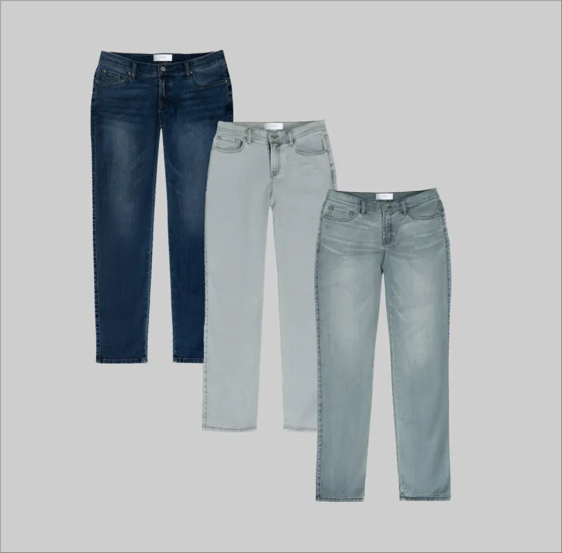 The Oceanic Air Jeans 3-Pack sold by Sene