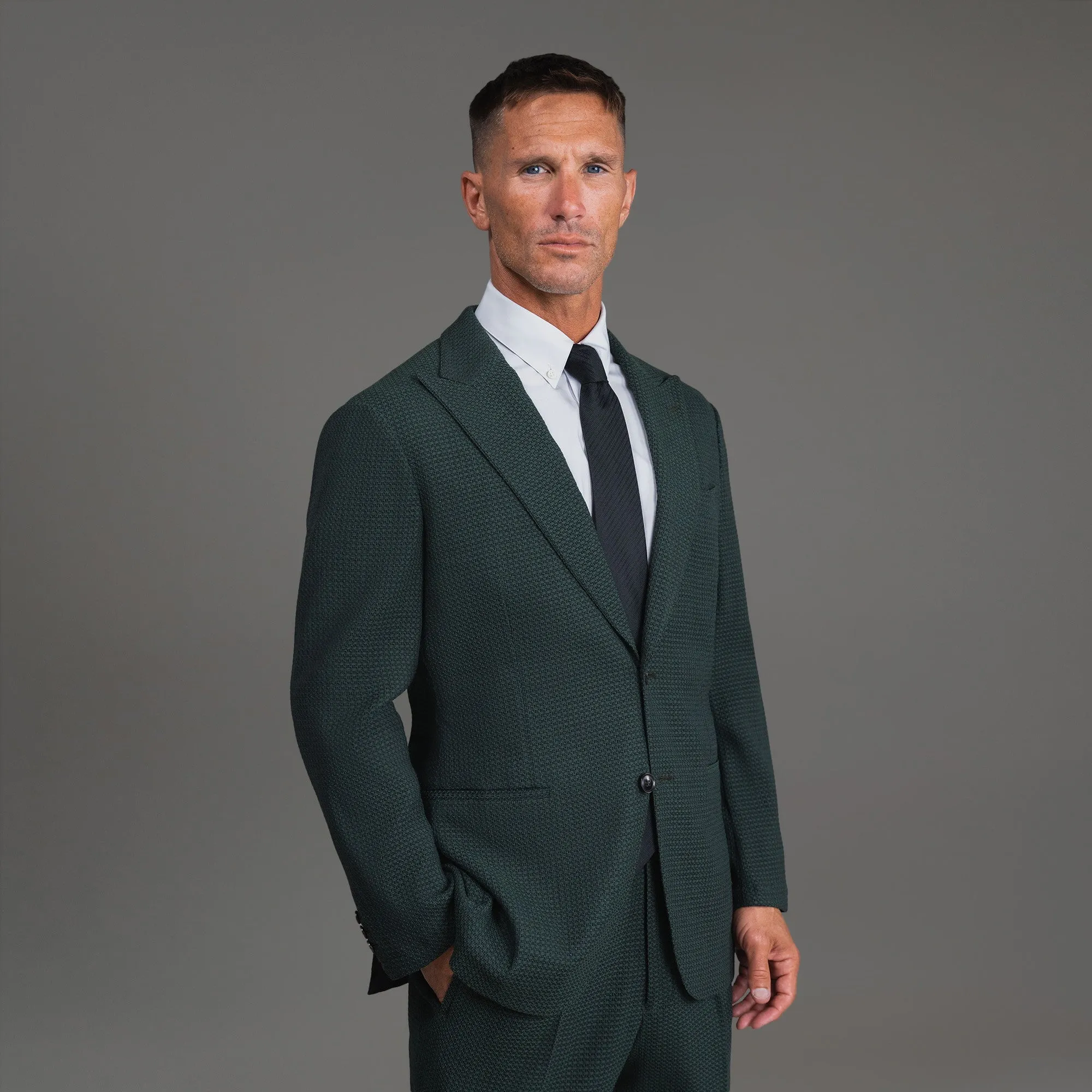 Ford Marzotto Stretch Blazer sold by Sene product image thumbnail 5