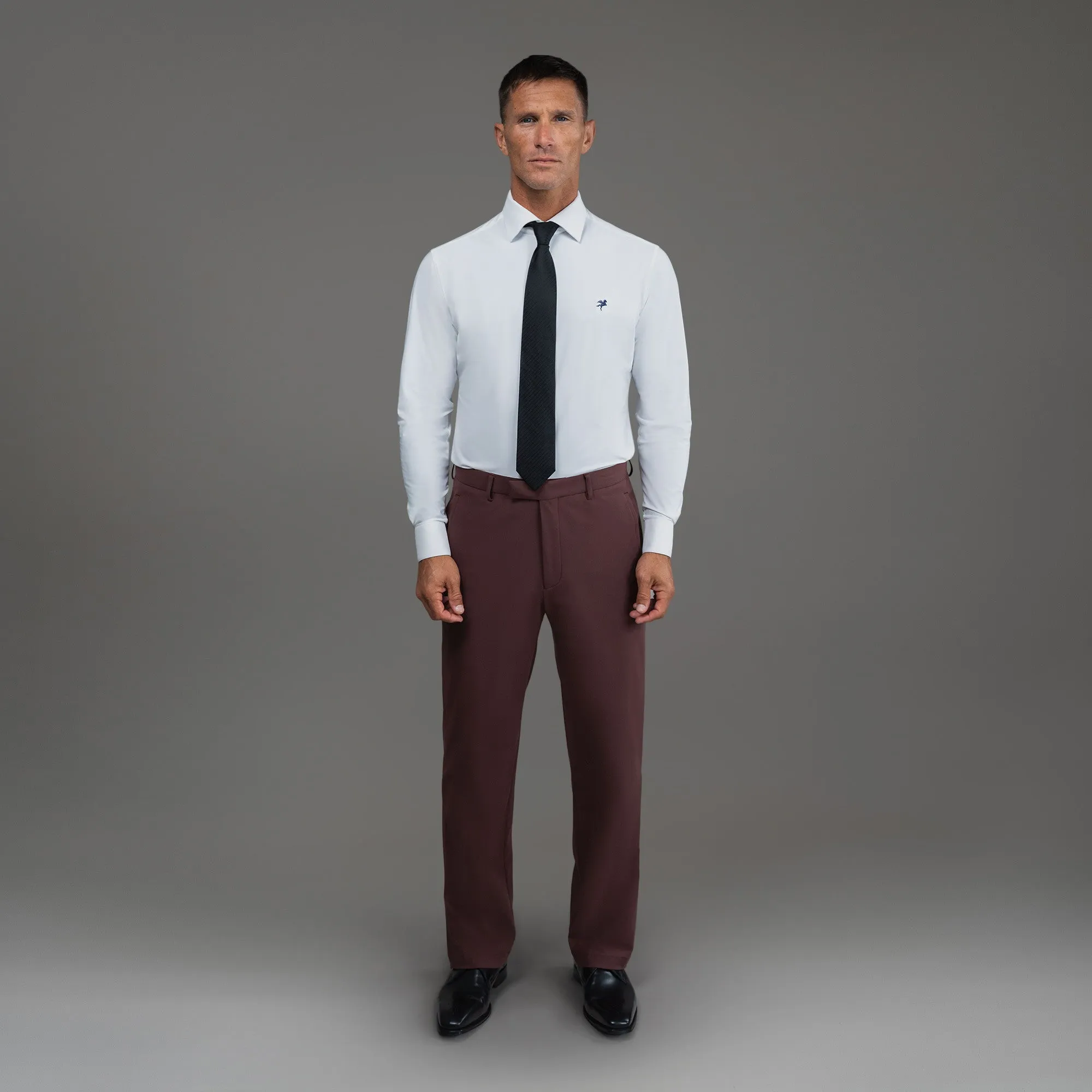 Soho FlexTech Pants - Maroon sold by Sene