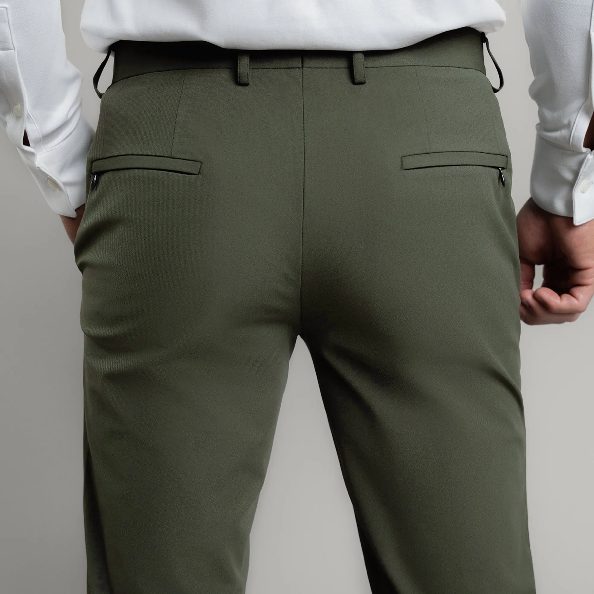 Soho FlexTech Pants - Moss sold by Sene product image thumbnail 5