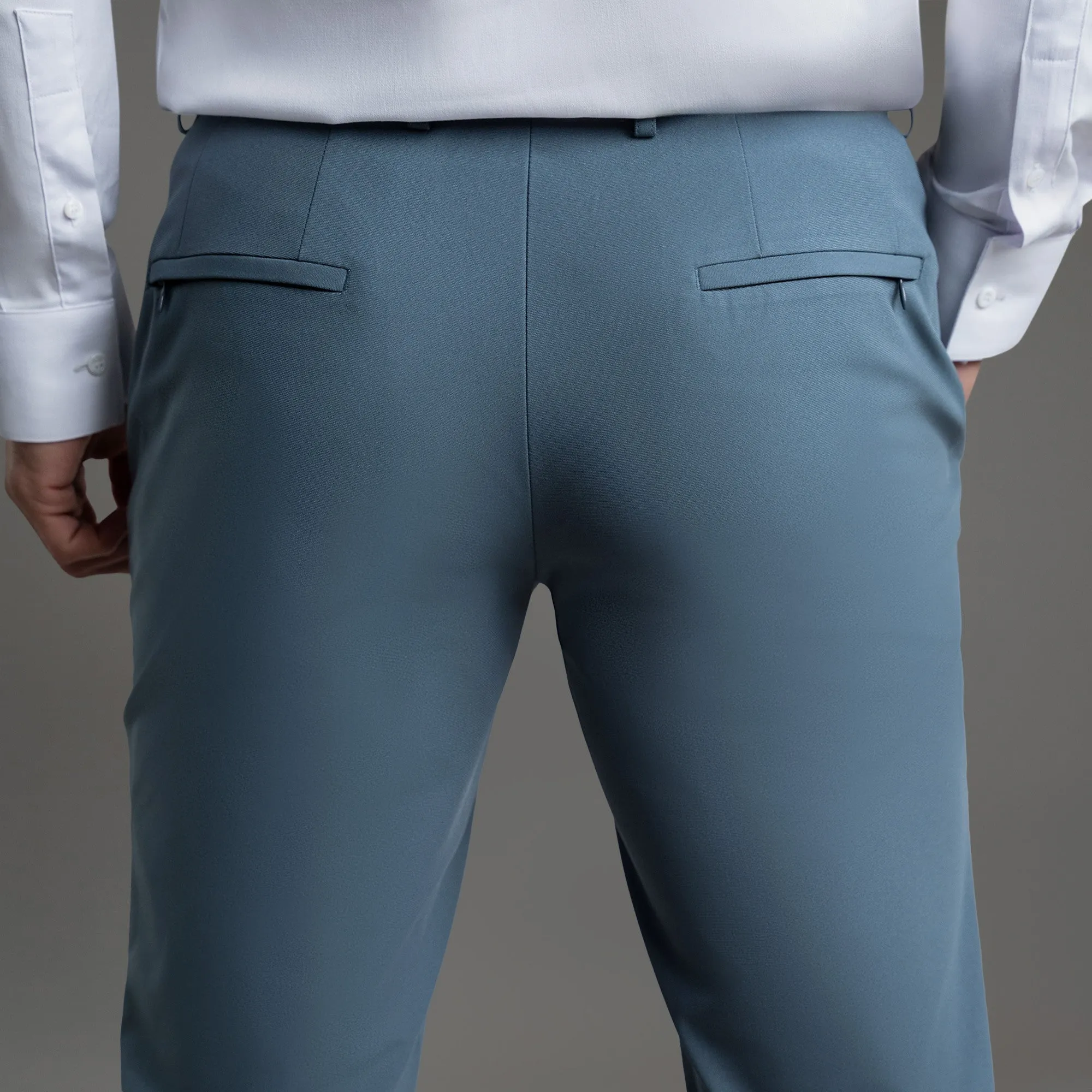 Soho FlexTech Pants - Smoke Blue sold by Sene product image thumbnail 5