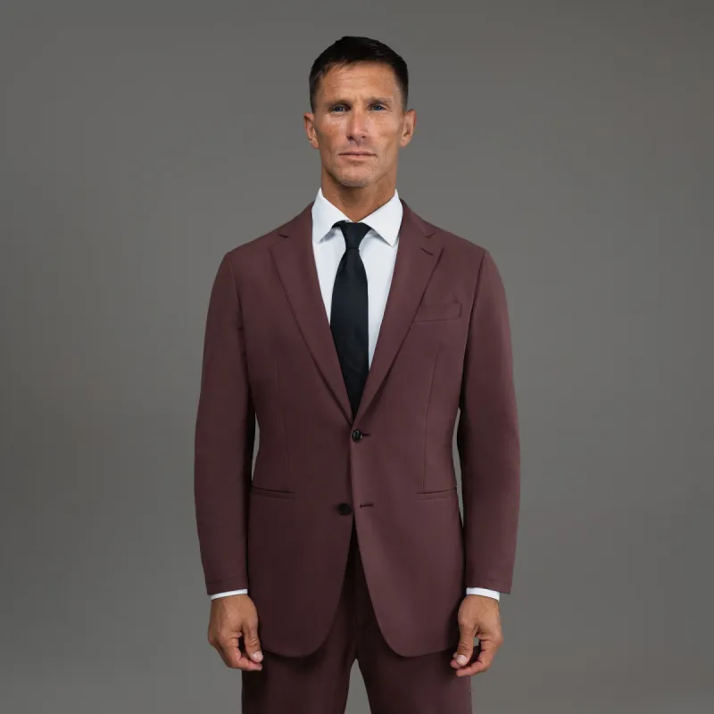 Soho FlexTech Blazer - Maroon sold by Sene