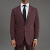 Soho FlexTech Blazer - Maroon sold by Sene