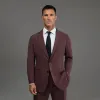 Soho FlexTech Blazer - Maroon sold by Sene