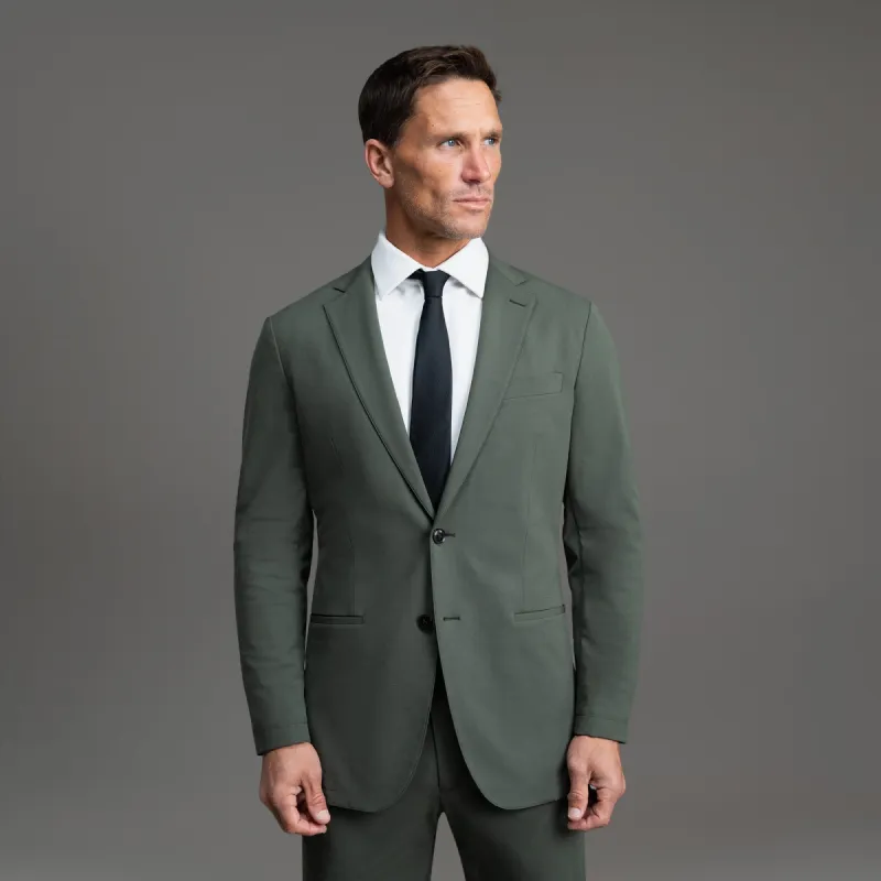Soho FlexTech Blazer - Moss sold by Sene