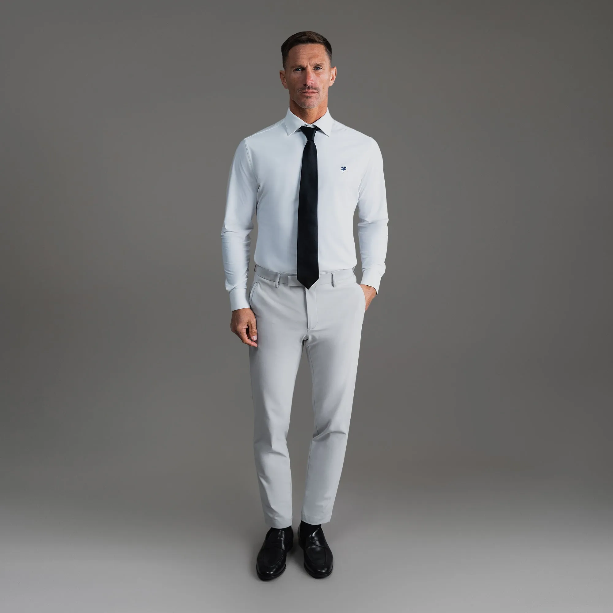 Soho FlexTech Pants - Silver sold by Sene