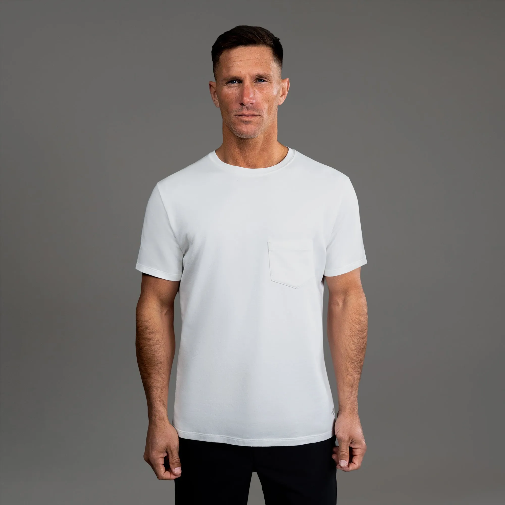 Cumulus Crew Pocket T-Shirt - White sold by Sene