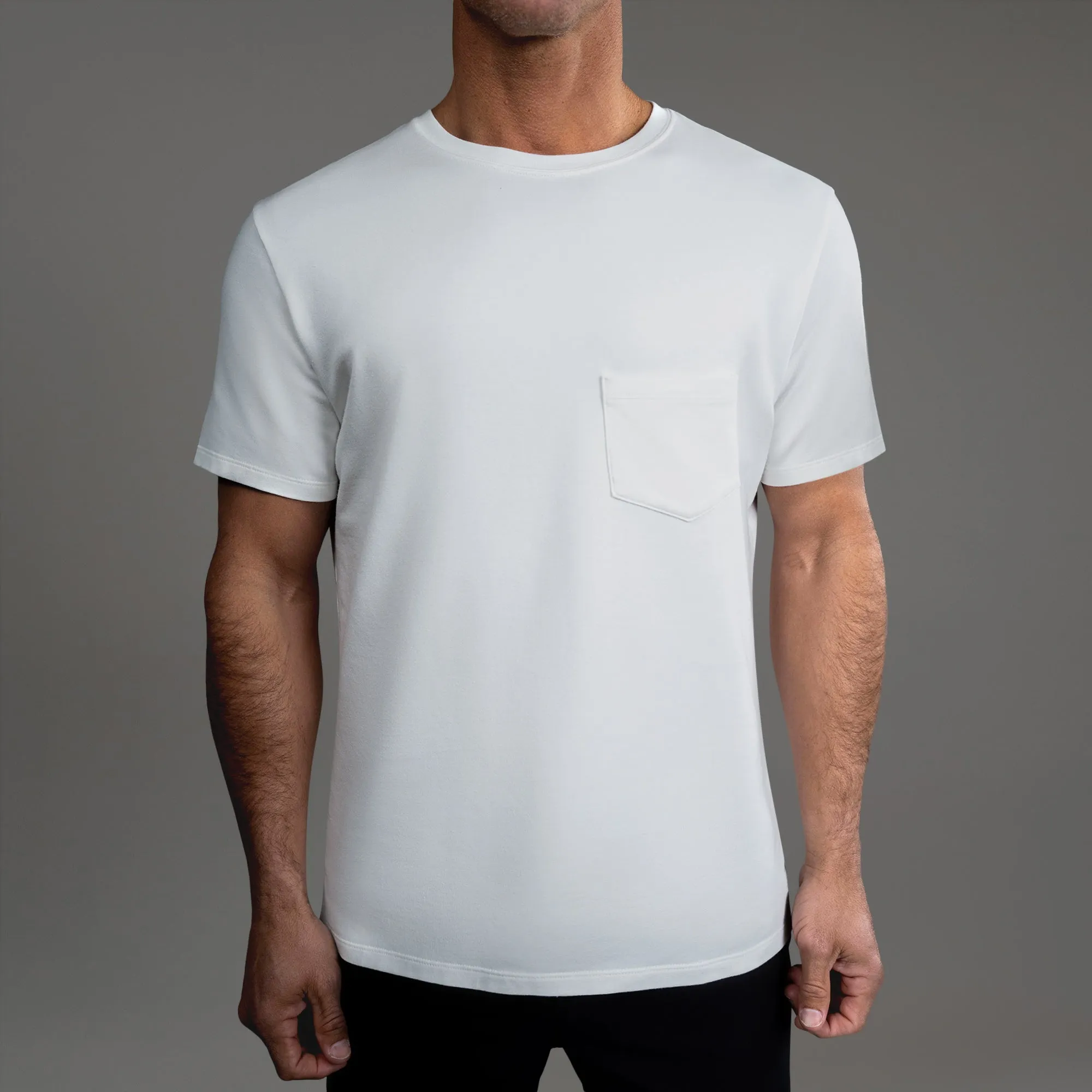 Cumulus Crew Pocket T-Shirt - White sold by Sene product image thumbnail 4