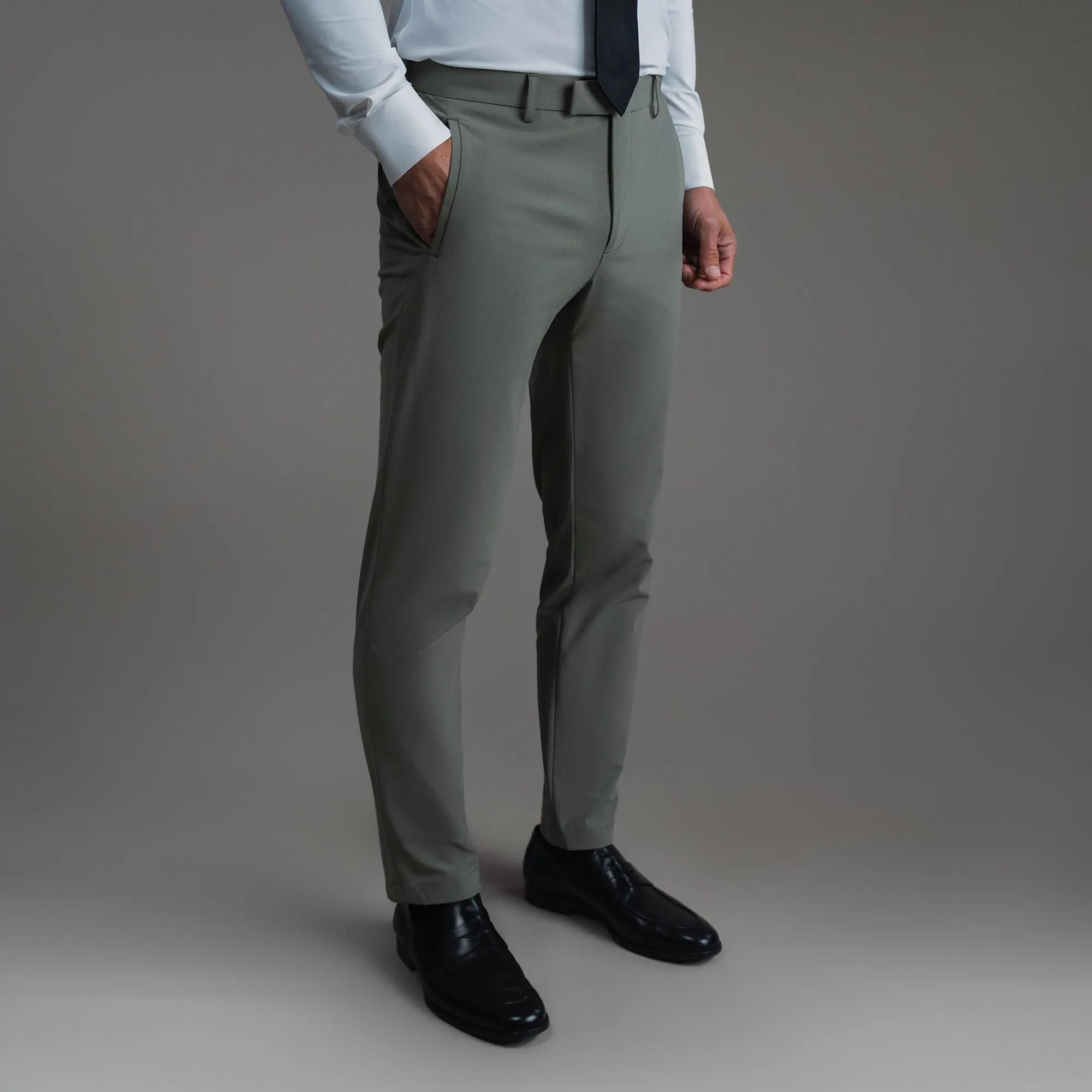 Soho FlexTech Pants - Sage Gray sold by Sene product image thumbnail 4