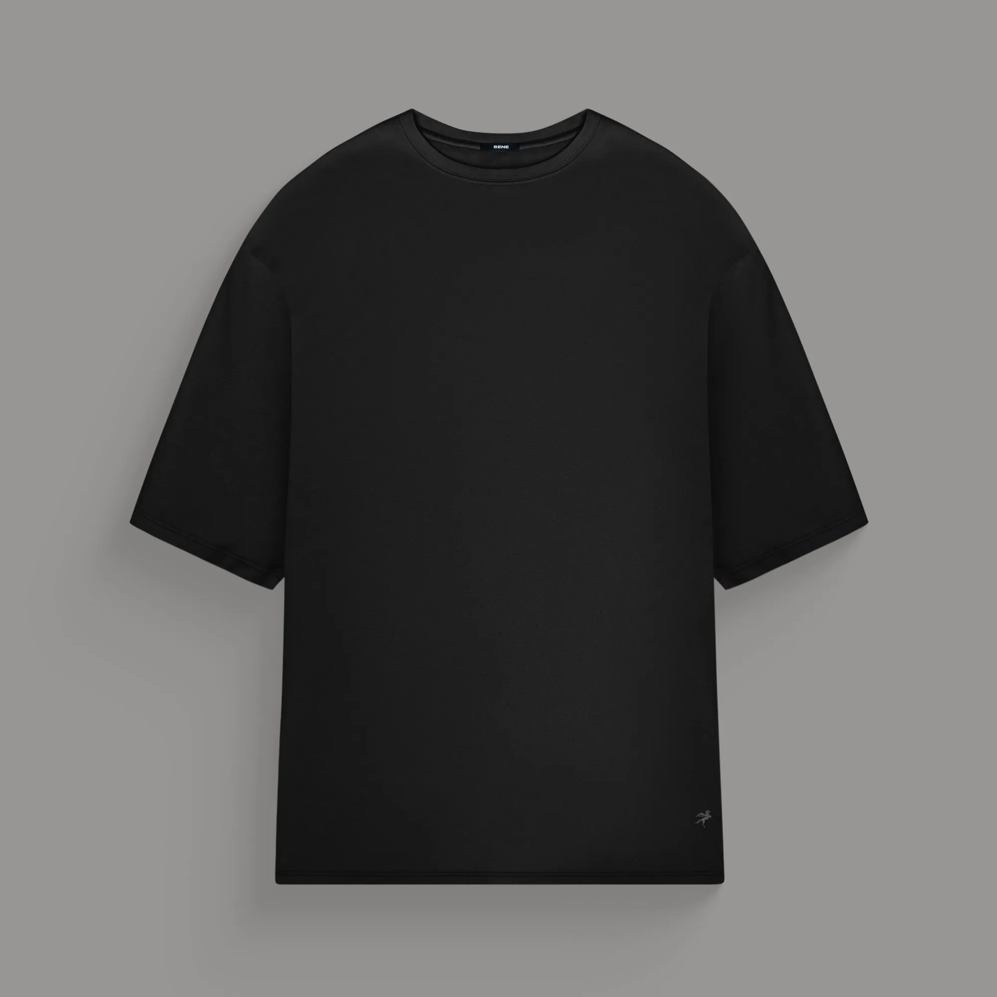 Cumulus Drop Shoulder T-Shirt - Black sold by Sene product image thumbnail 2