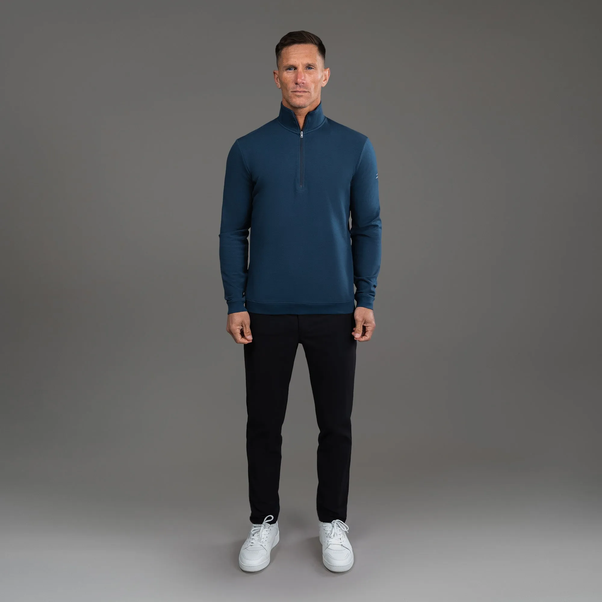 Cumulus Quarter Zip - Deep Sea sold by Sene product image thumbnail 2