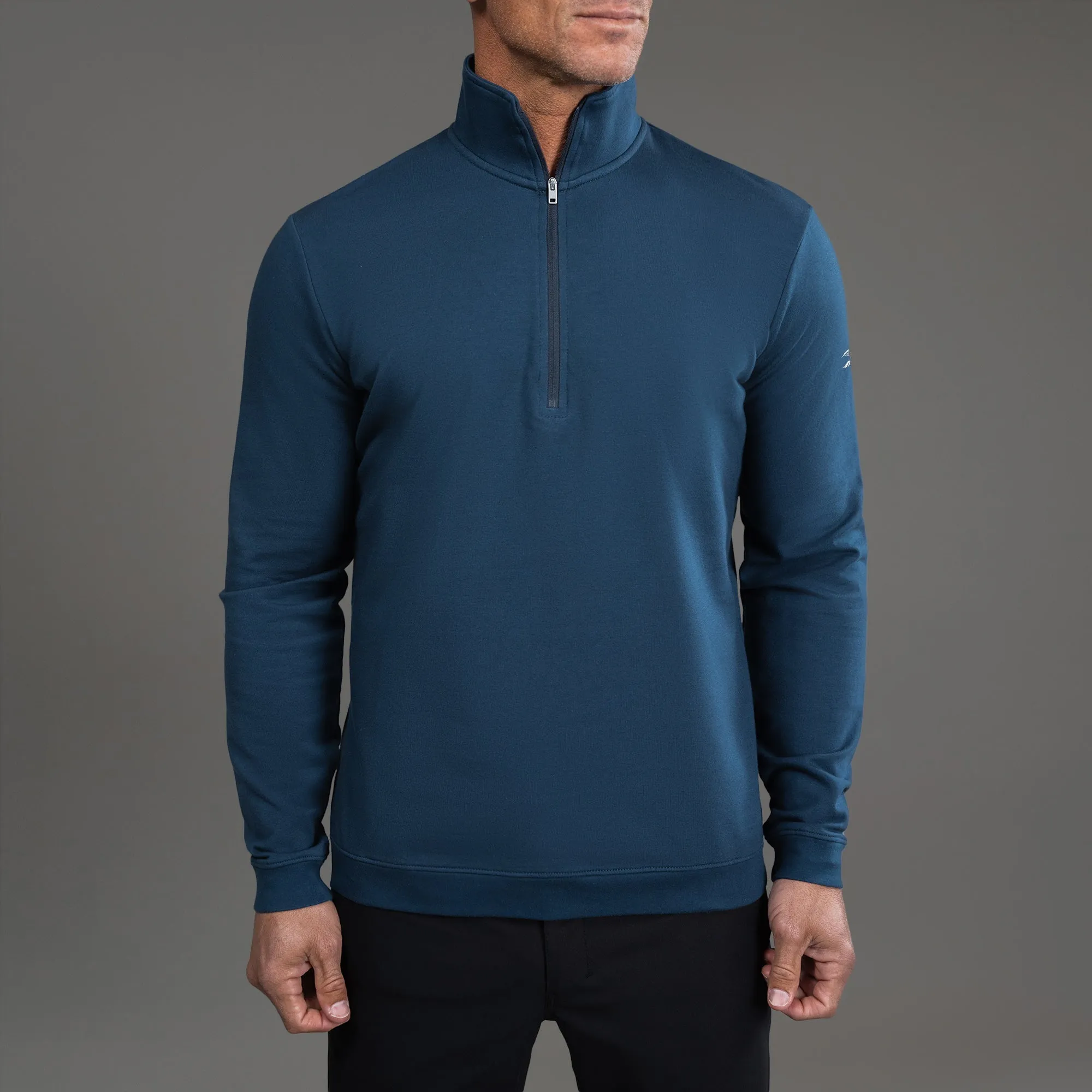 Cumulus Quarter Zip - Deep Sea sold by Sene product image thumbnail 4