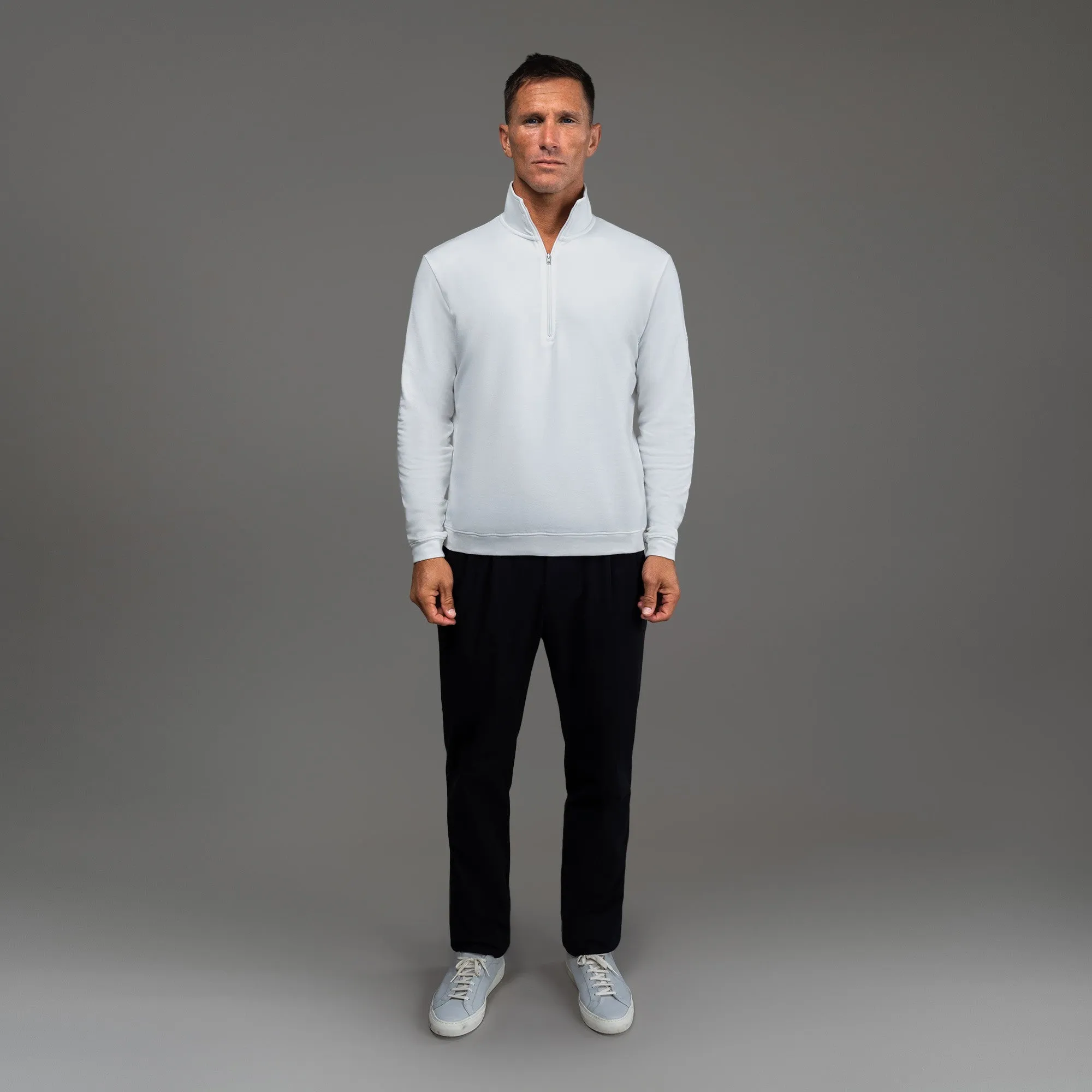 Cumulus Quarter Zip - White sold by Sene product image thumbnail 3