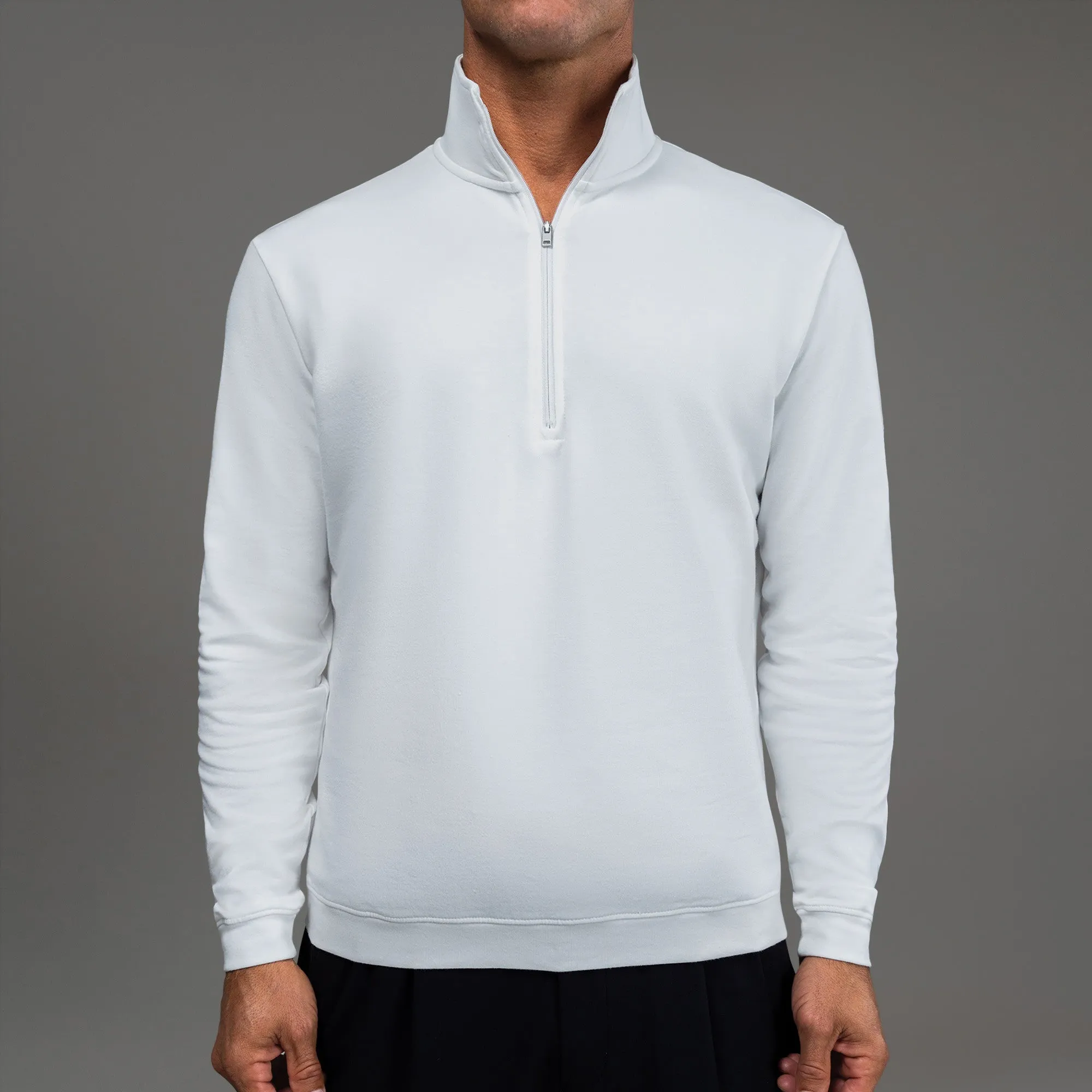 Cumulus Quarter Zip - White sold by Sene product image thumbnail 5