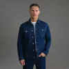 True Denim Jacket - Deep Indigo sold by Sene
