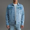 True Denim Jacket - Sandblast sold by Sene