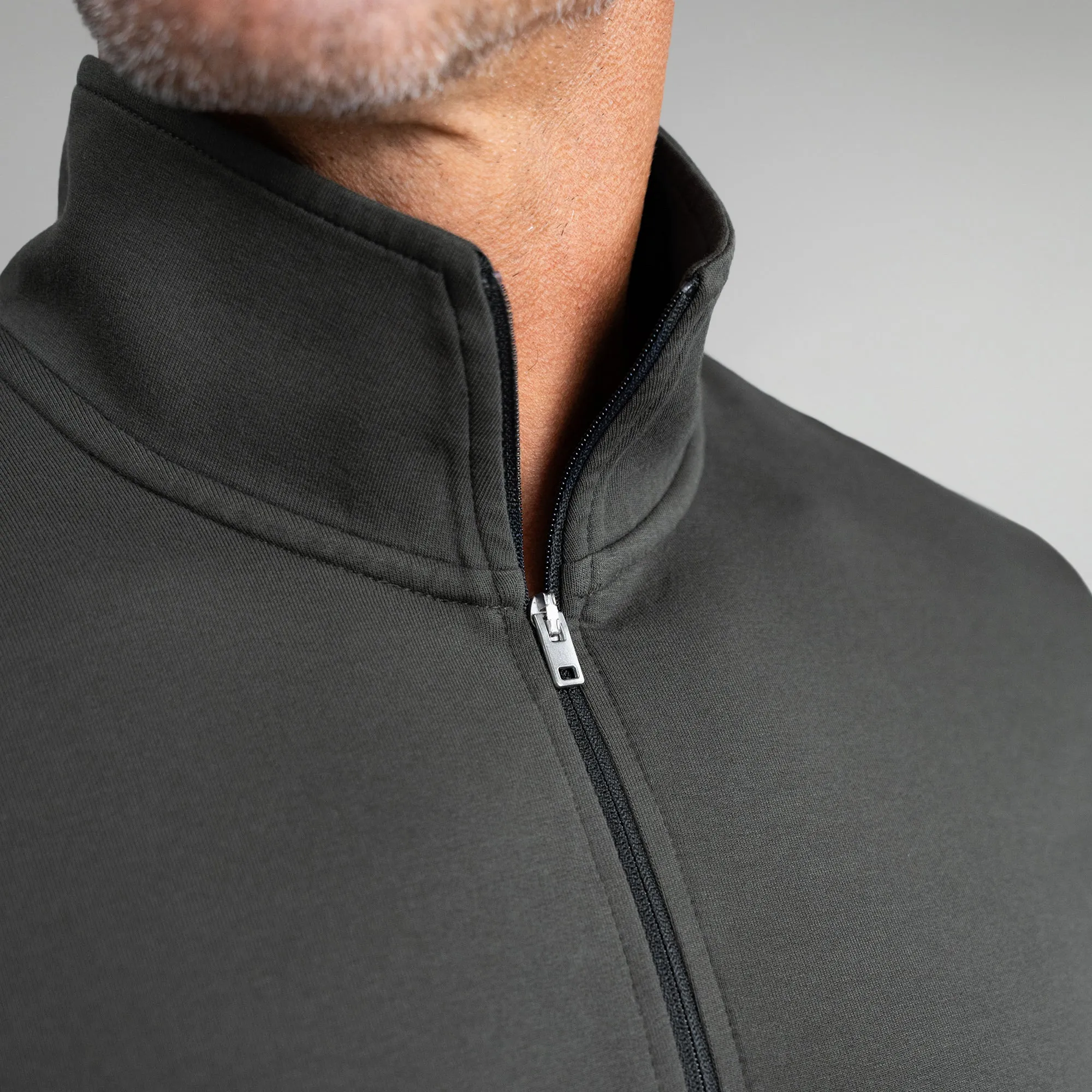 Cumulus Quarter Zip - Smoke sold by Sene product image thumbnail 4