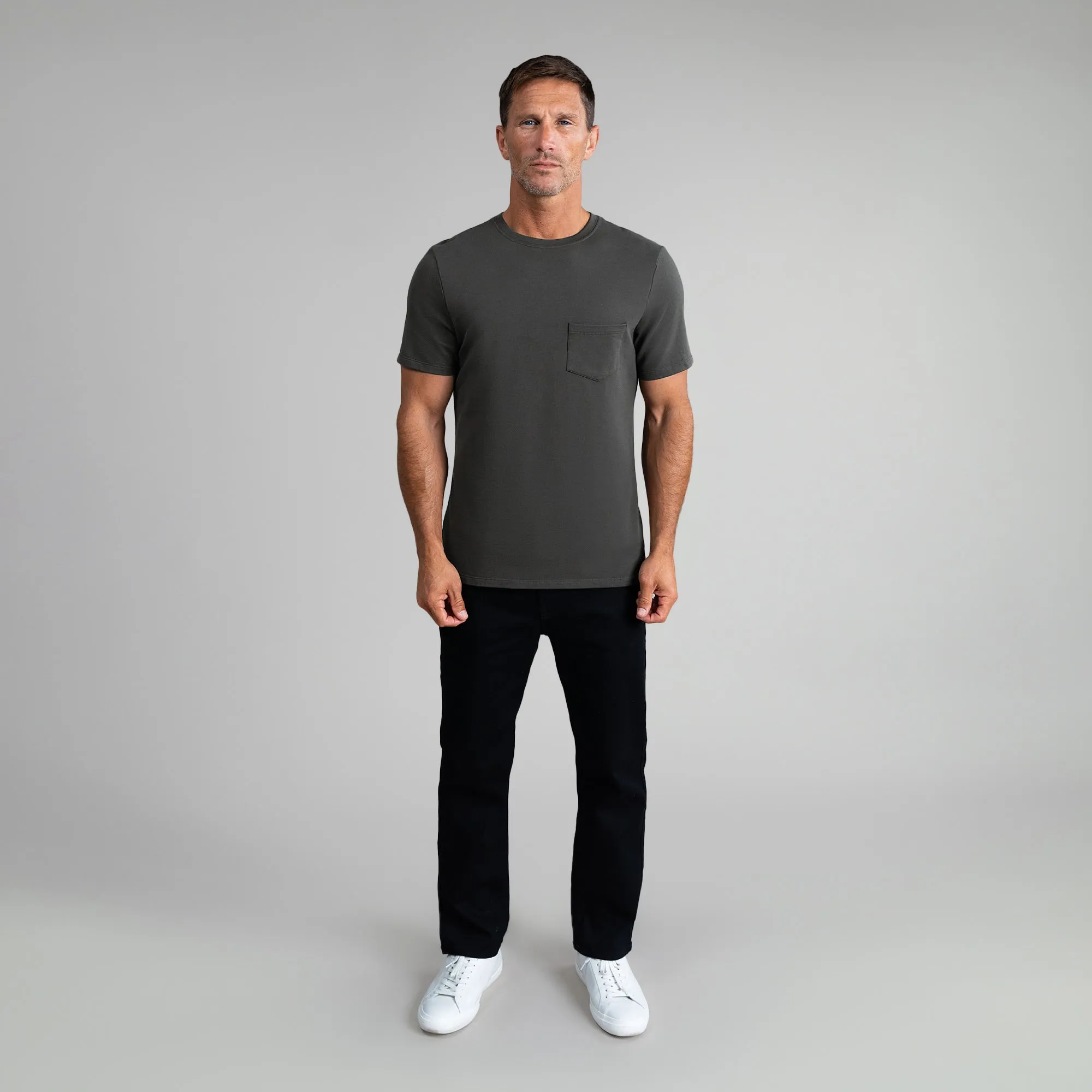 Cumulus Crew Pocket T-Shirt - Smoke sold by Sene product image thumbnail 2