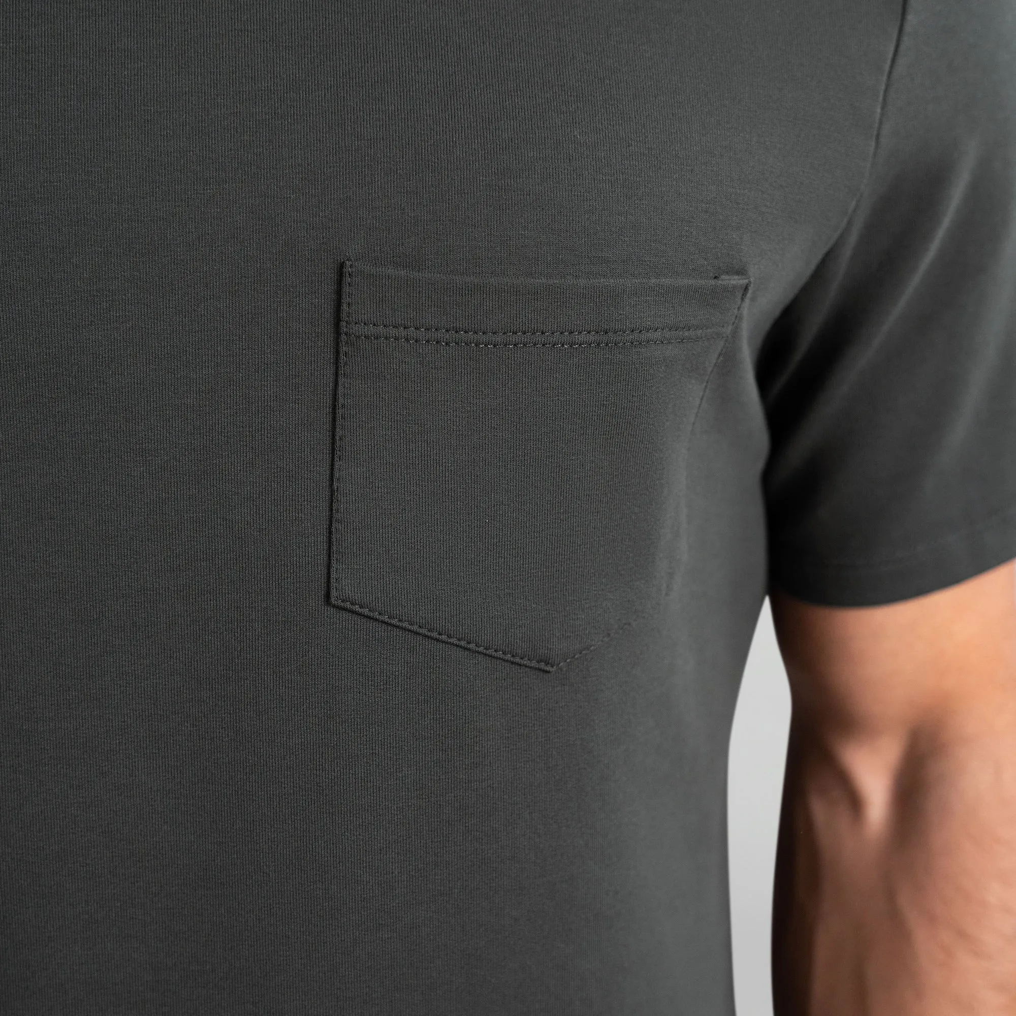 Cumulus Crew Pocket T-Shirt - Smoke sold by Sene product image thumbnail 4