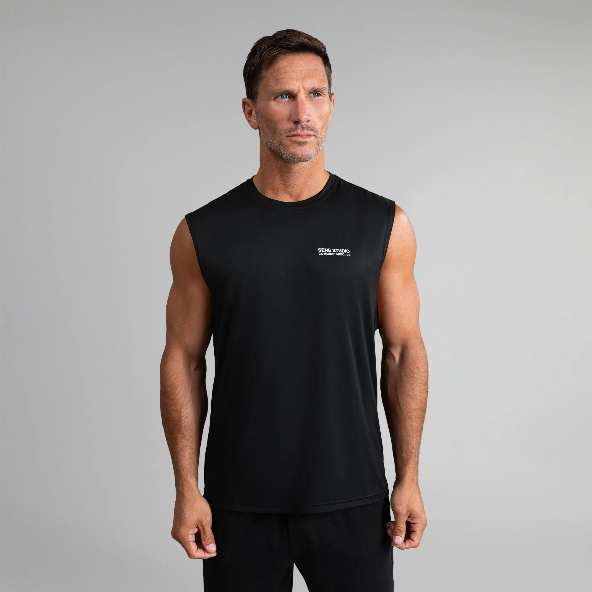CoolTech Tank Top - Black sold by Sene