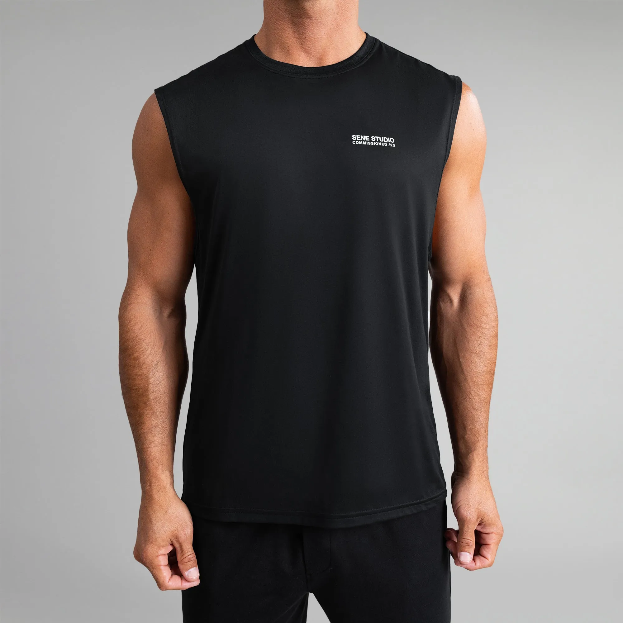 CoolTech Tank Top - Black sold by Sene product image thumbnail 4