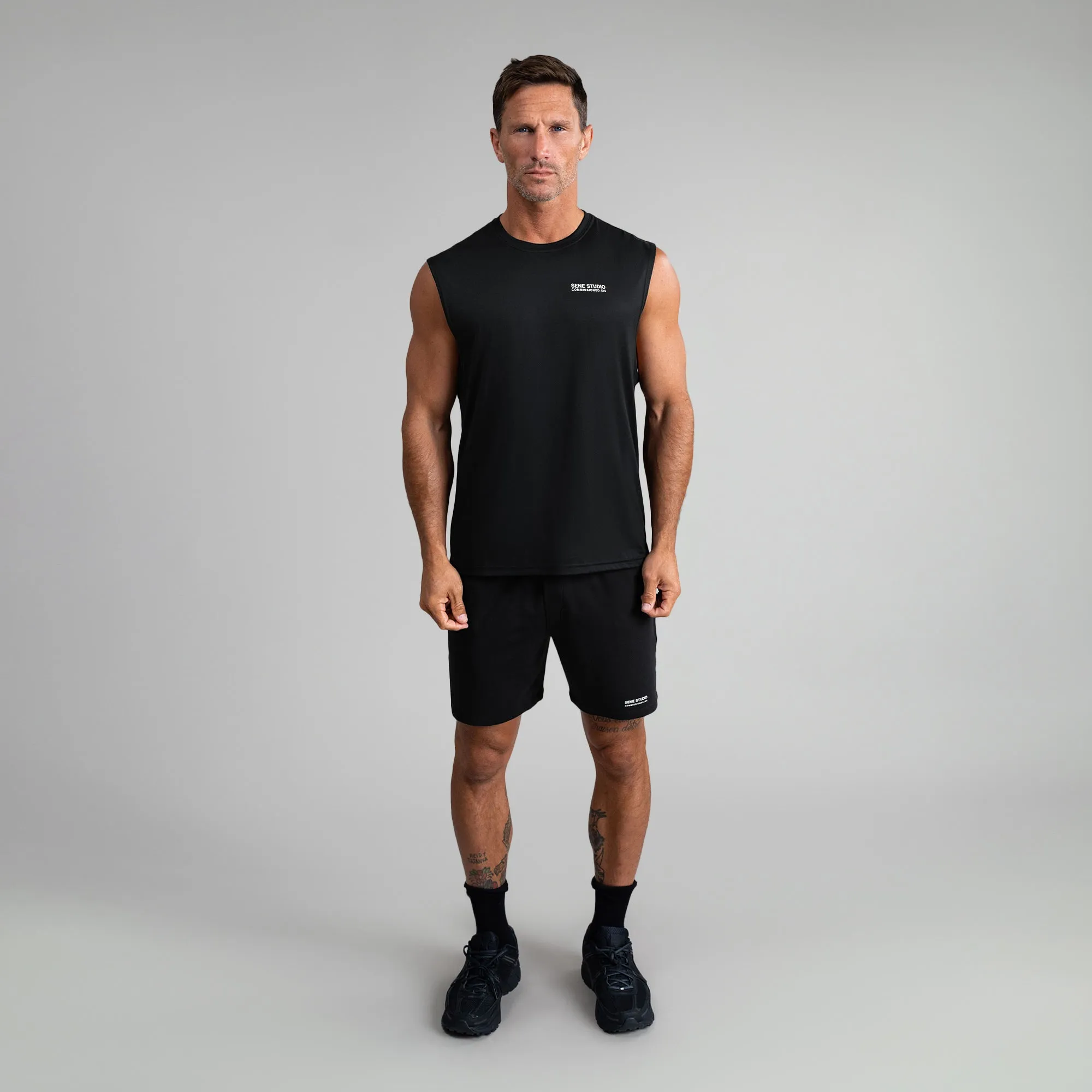 CoolTech Tank Top - Black sold by Sene product image thumbnail 3