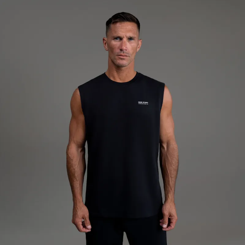 Commissioned Cumulus Tank Top - Black sold by Sene