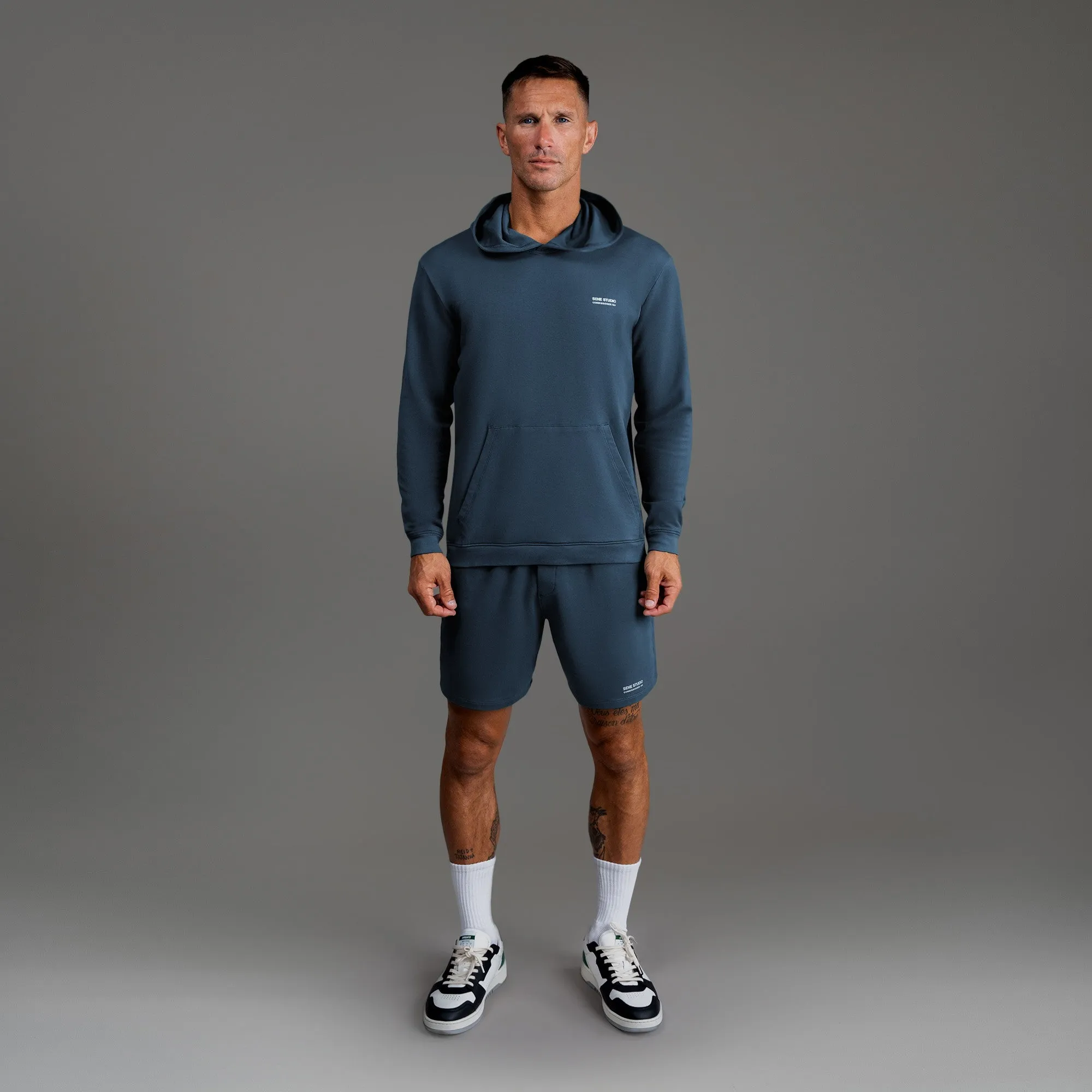 Commissioned Cumulus Hoodie - Deep Sea sold by Sene product image thumbnail 3