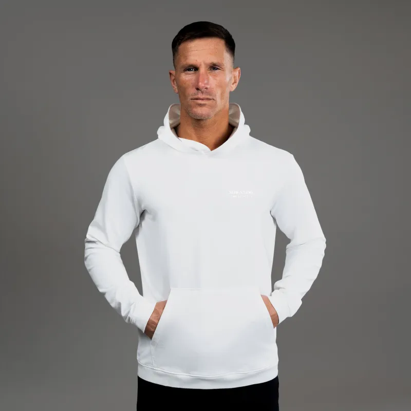 Commissioned Cumulus Hoodie - White sold by Sene