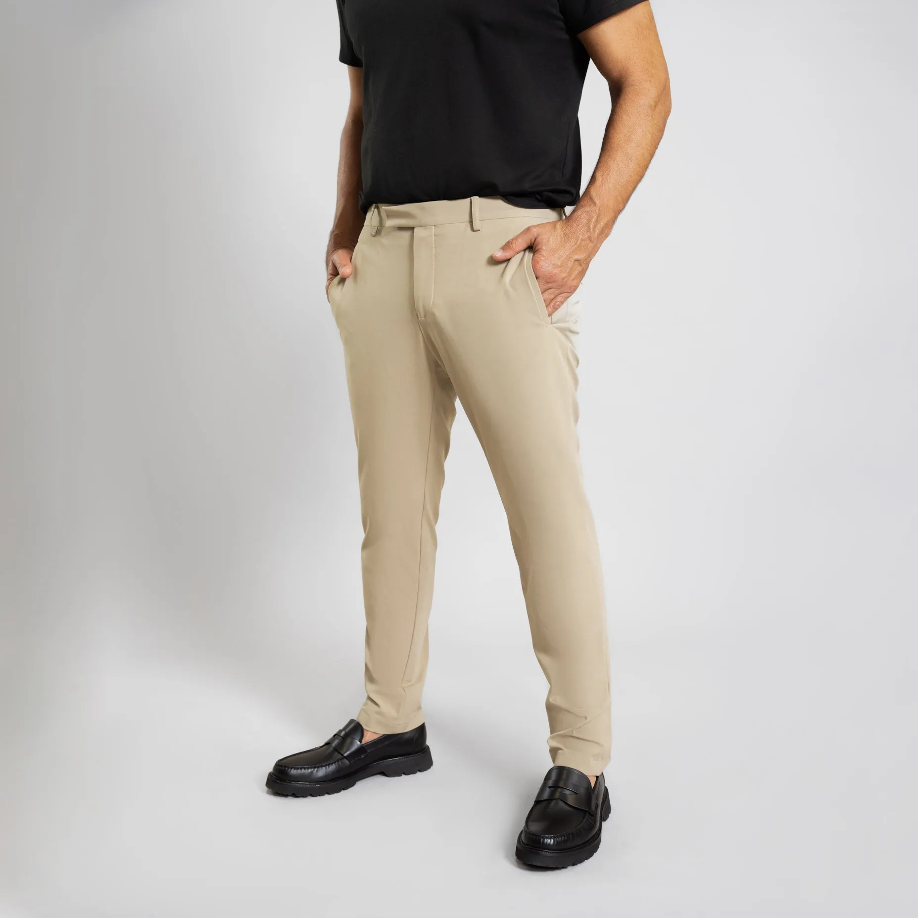 Soho FlexTech Pants - Warm Khaki sold by Sene product image thumbnail 5