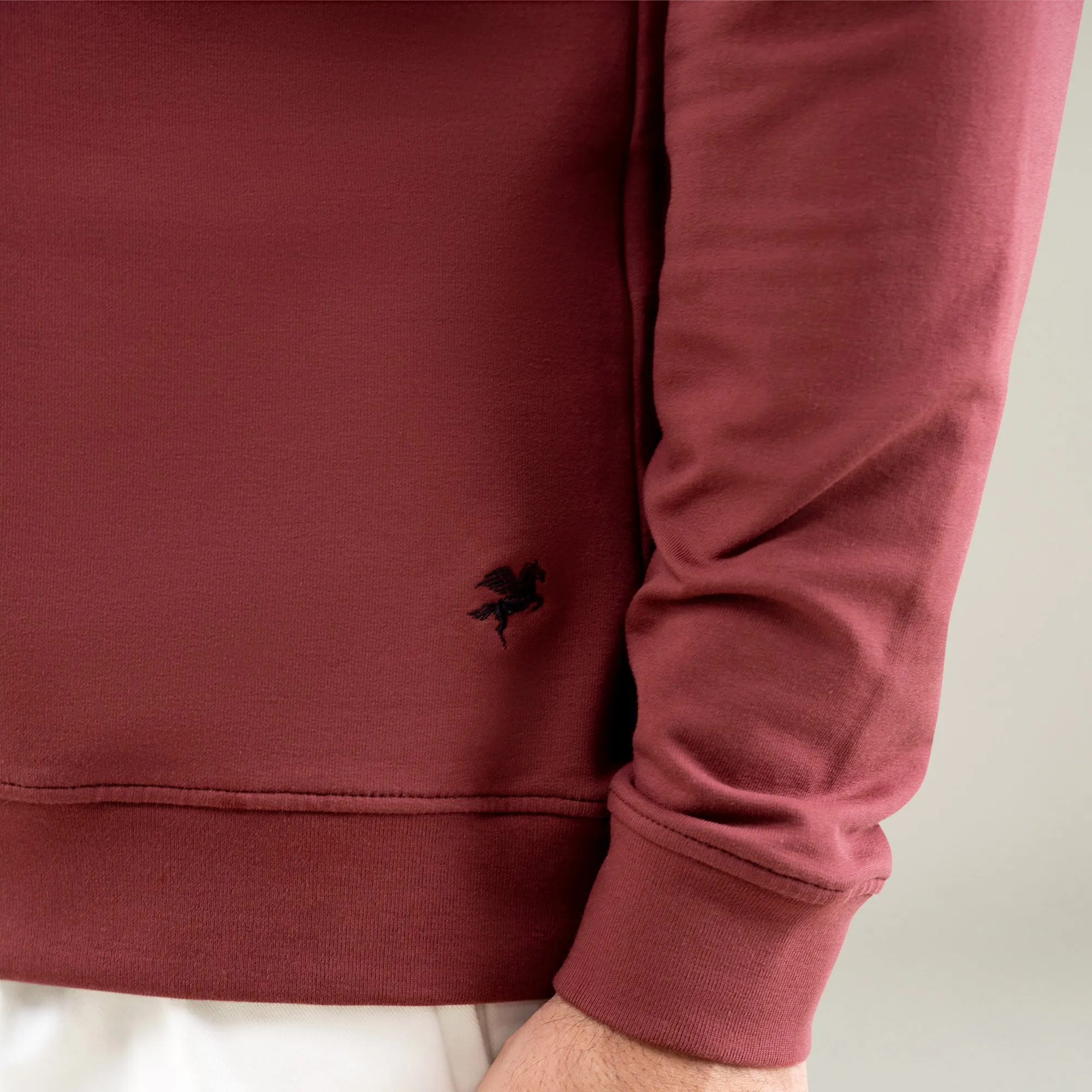 Cumulus Crew Pullover - Maroon sold by Sene product image thumbnail 4