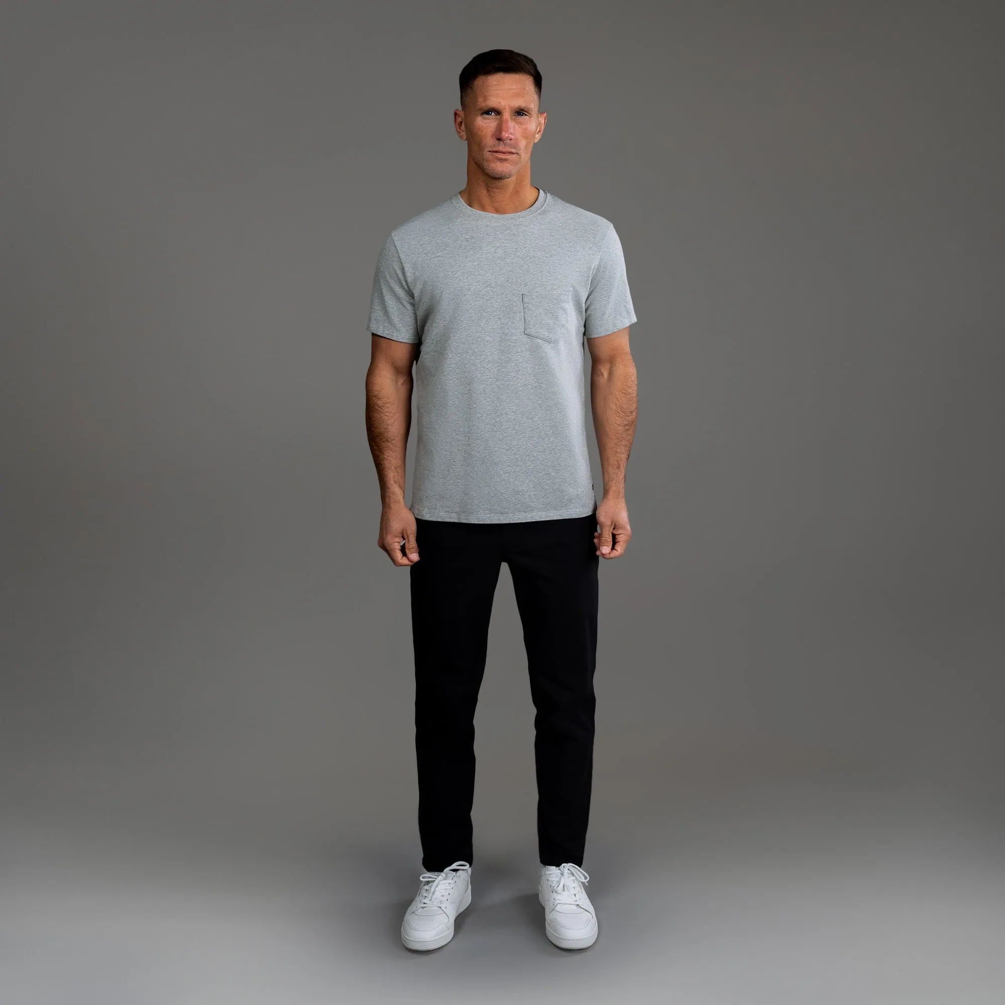 Cumulus Crew Pocket T-Shirt - Heather Gray sold by Sene product image thumbnail 2