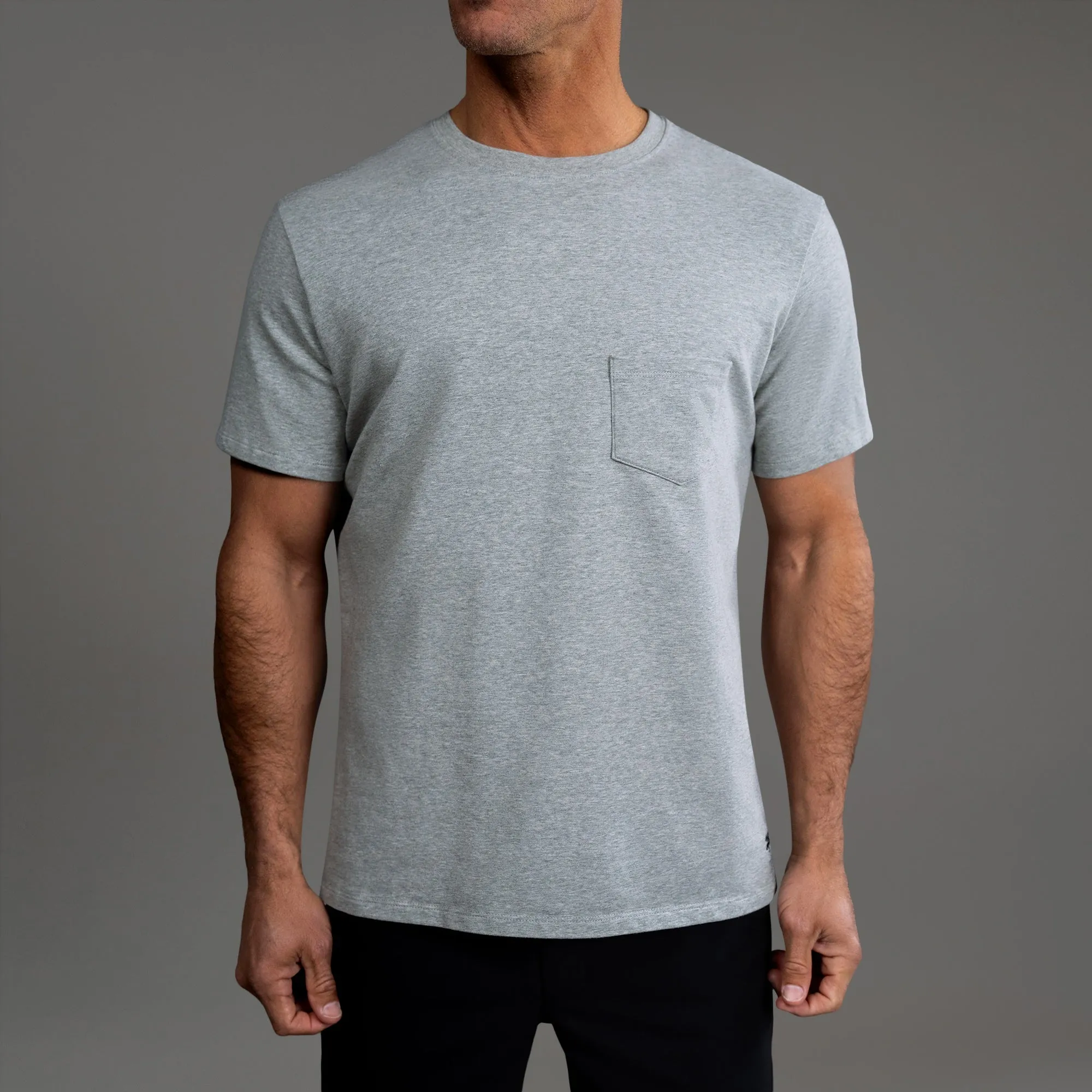 Cumulus Crew Pocket T-Shirt - Heather Gray sold by Sene product image thumbnail 4