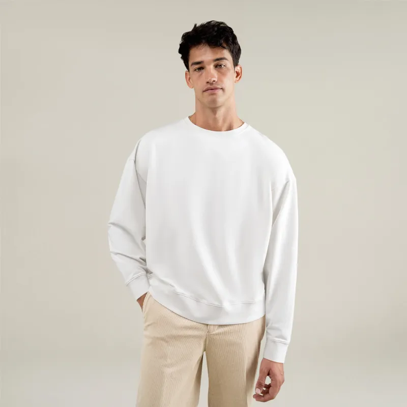 Cumulus Drop Pullover - Bone sold by Sene