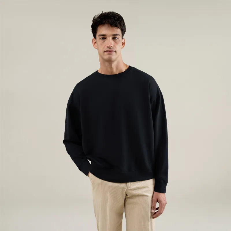 Cumulus Drop Pullover - Black sold by Sene