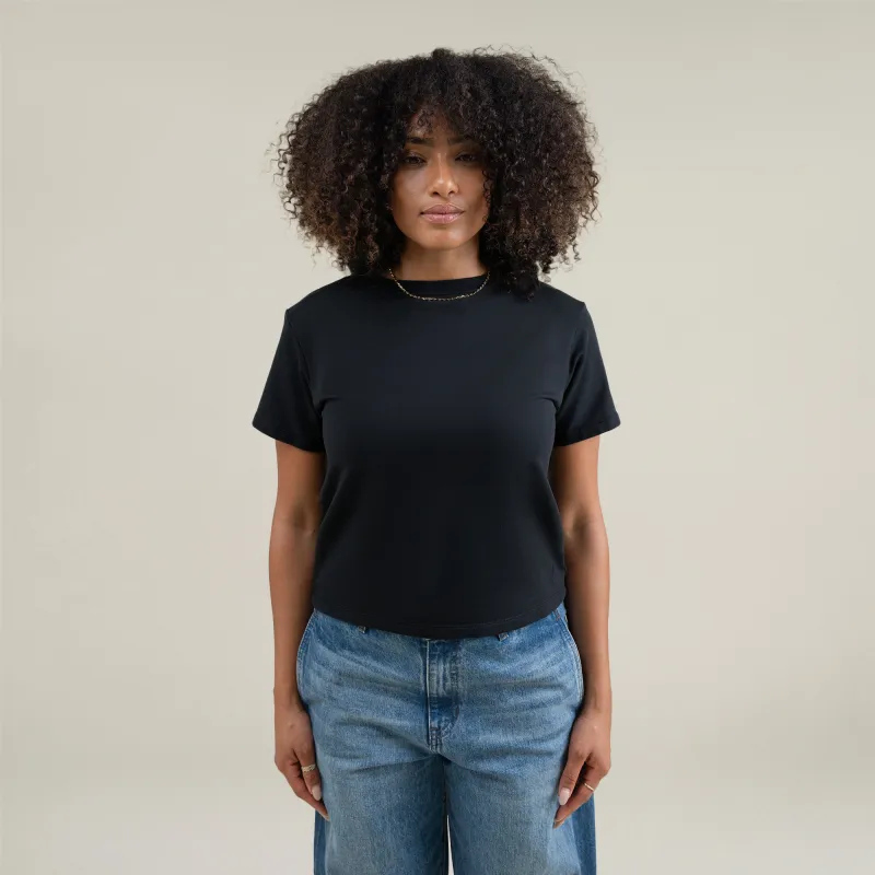 Cumulus Boxy Tee sold by Sene