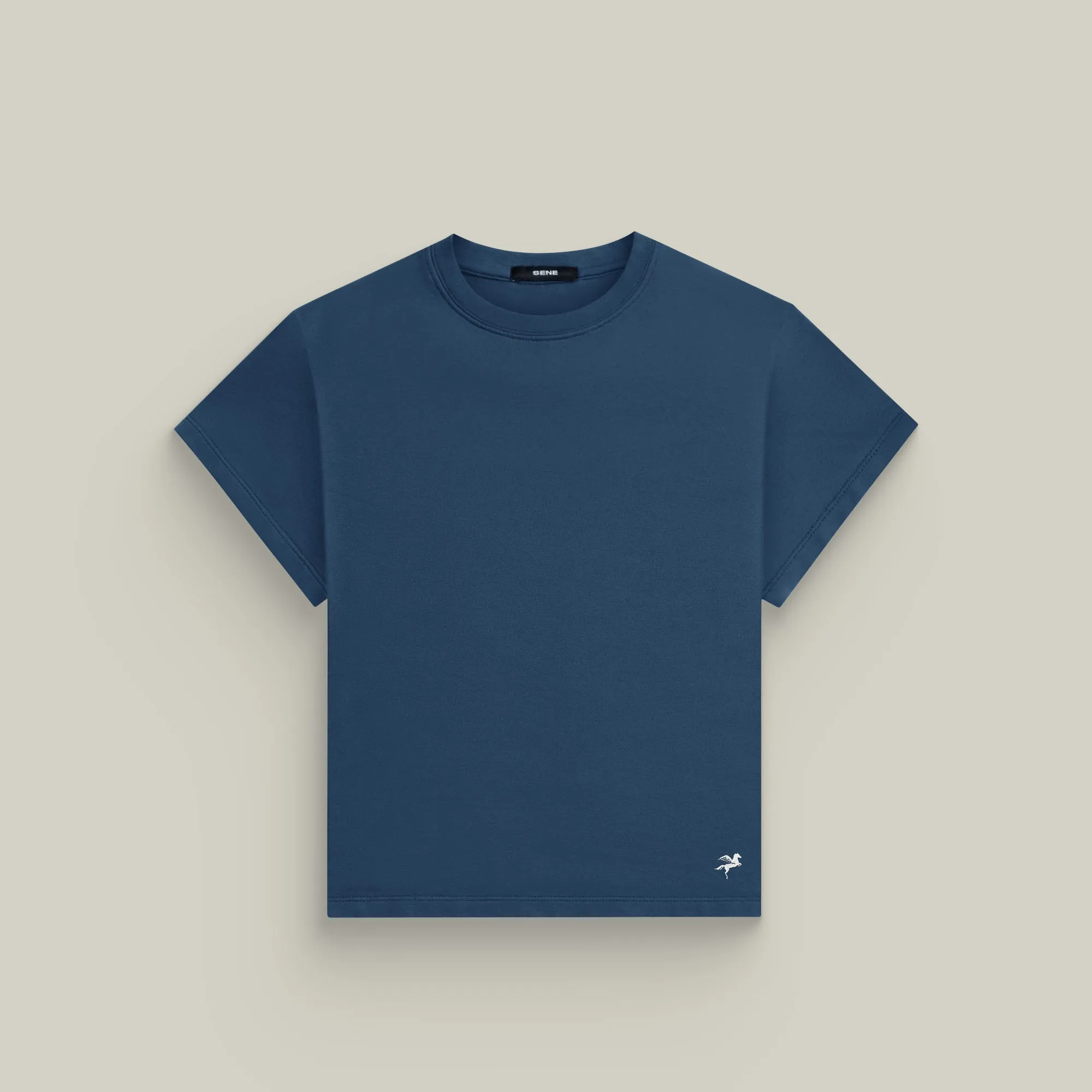 Cumulus Boxy Tee - Deep Sea sold by Sene product image thumbnail 2