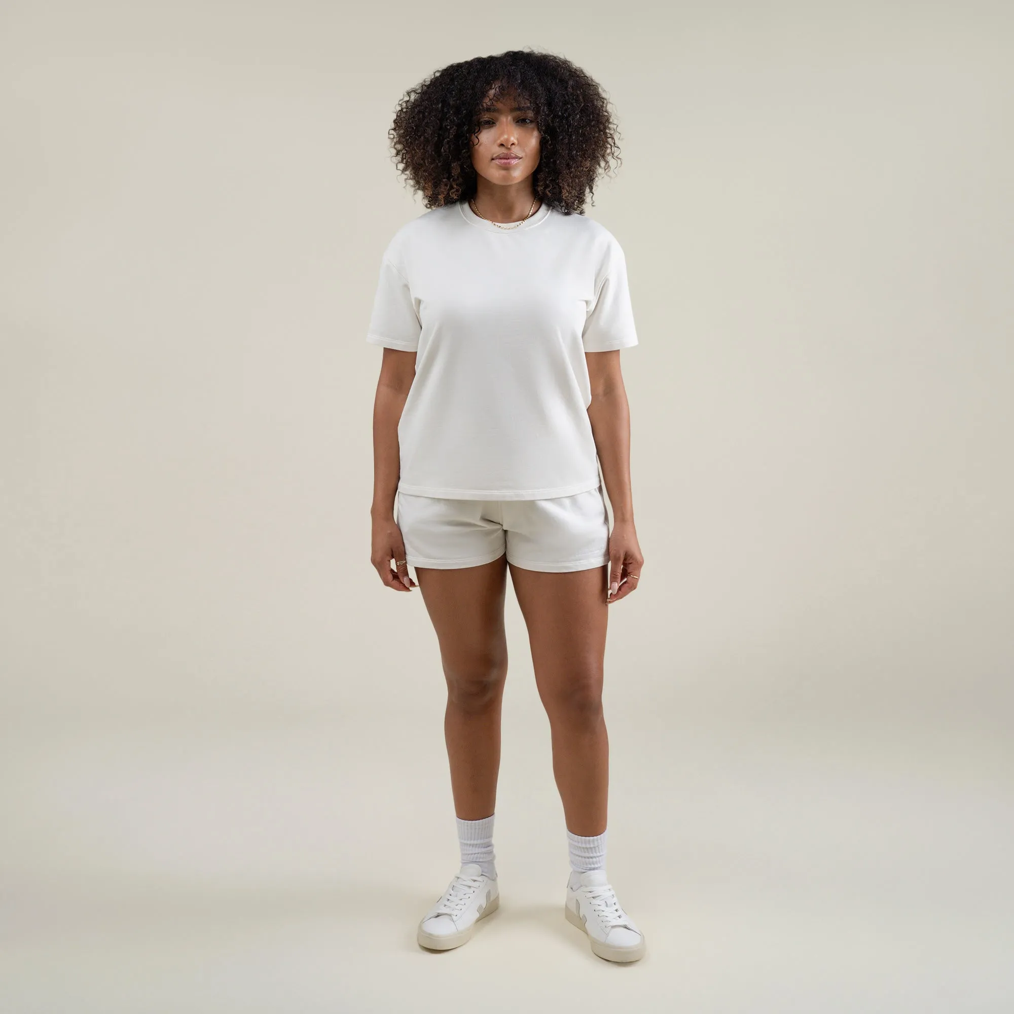 Cumulus Relaxed T-Shirt - Bone sold by Sene product image thumbnail 3