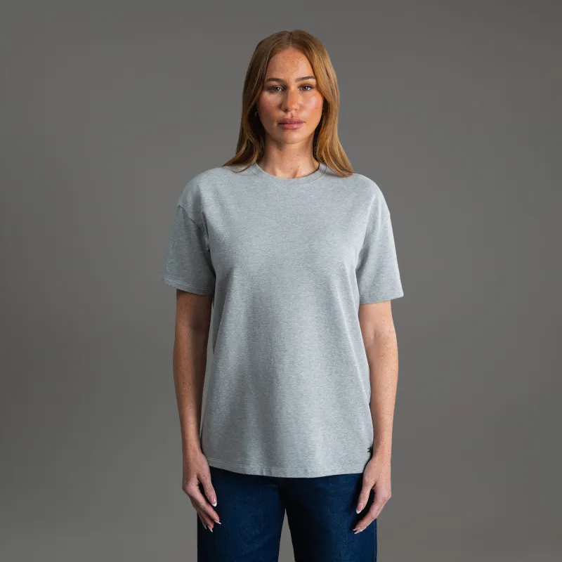 Cumulus Drop Shoulder T-Shirt - Heather Gray sold by Sene